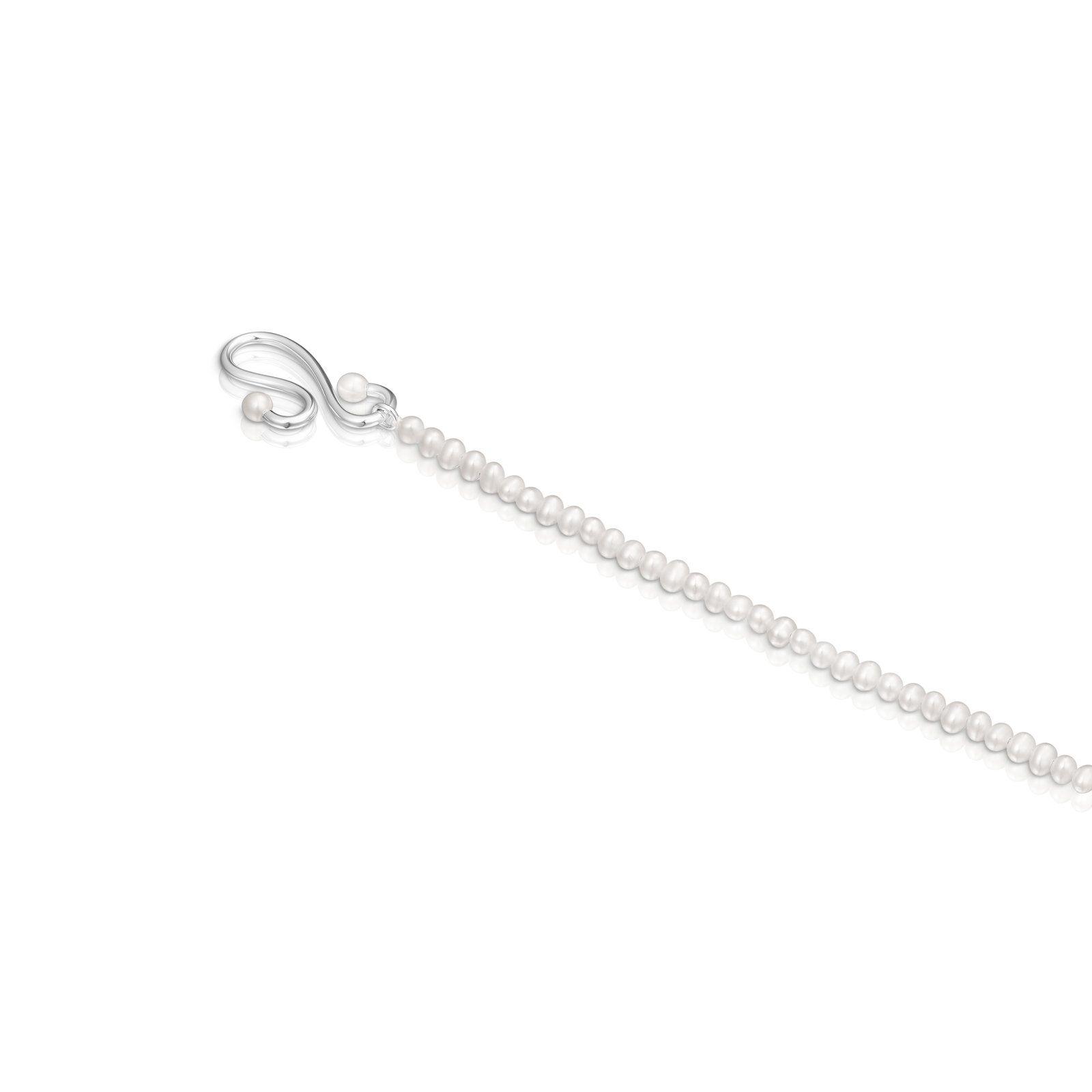 Pulsera de perlas cultivadas y plata Tsuri Tous-2