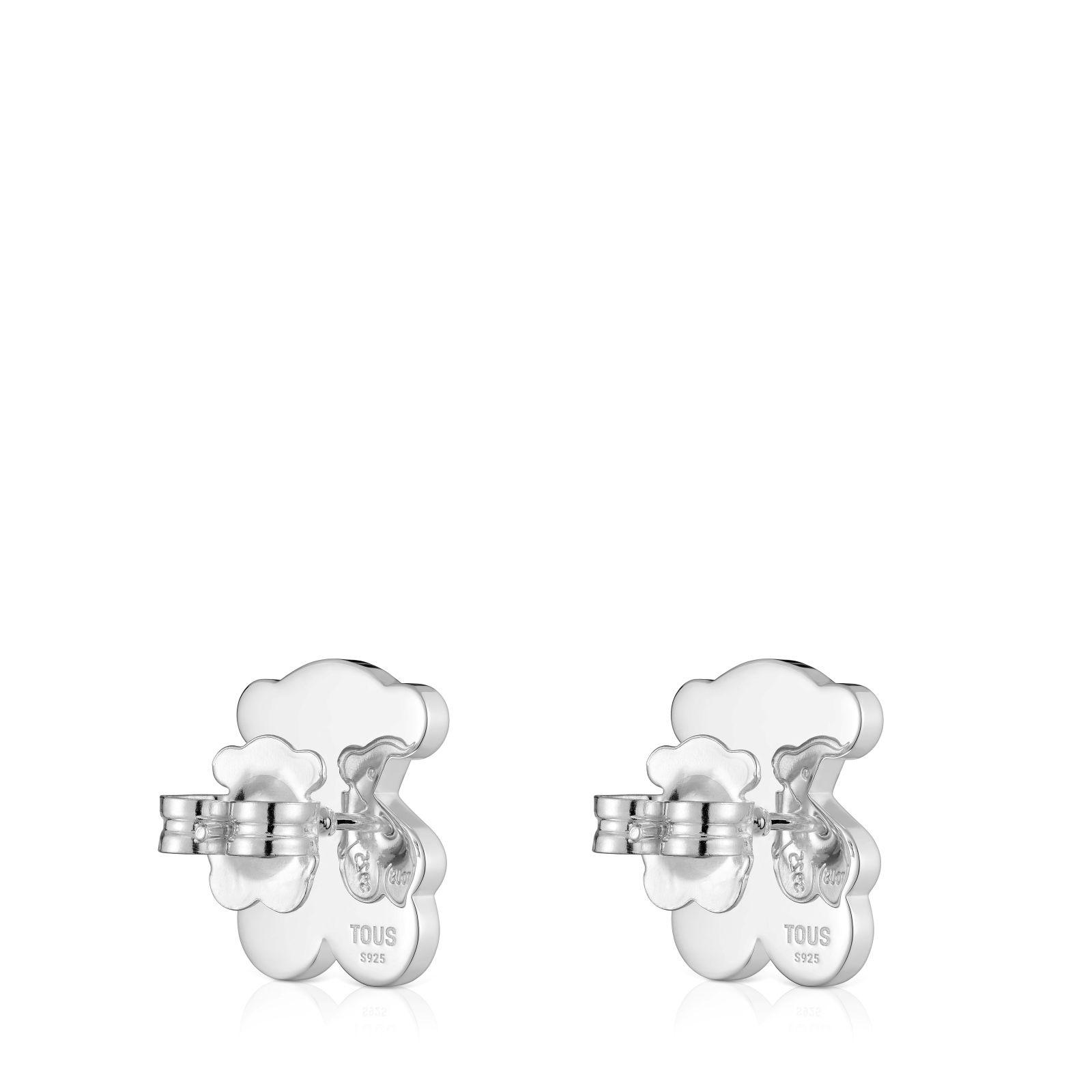 Pendientes oso de plata 16 mm Sweet Dolls-2