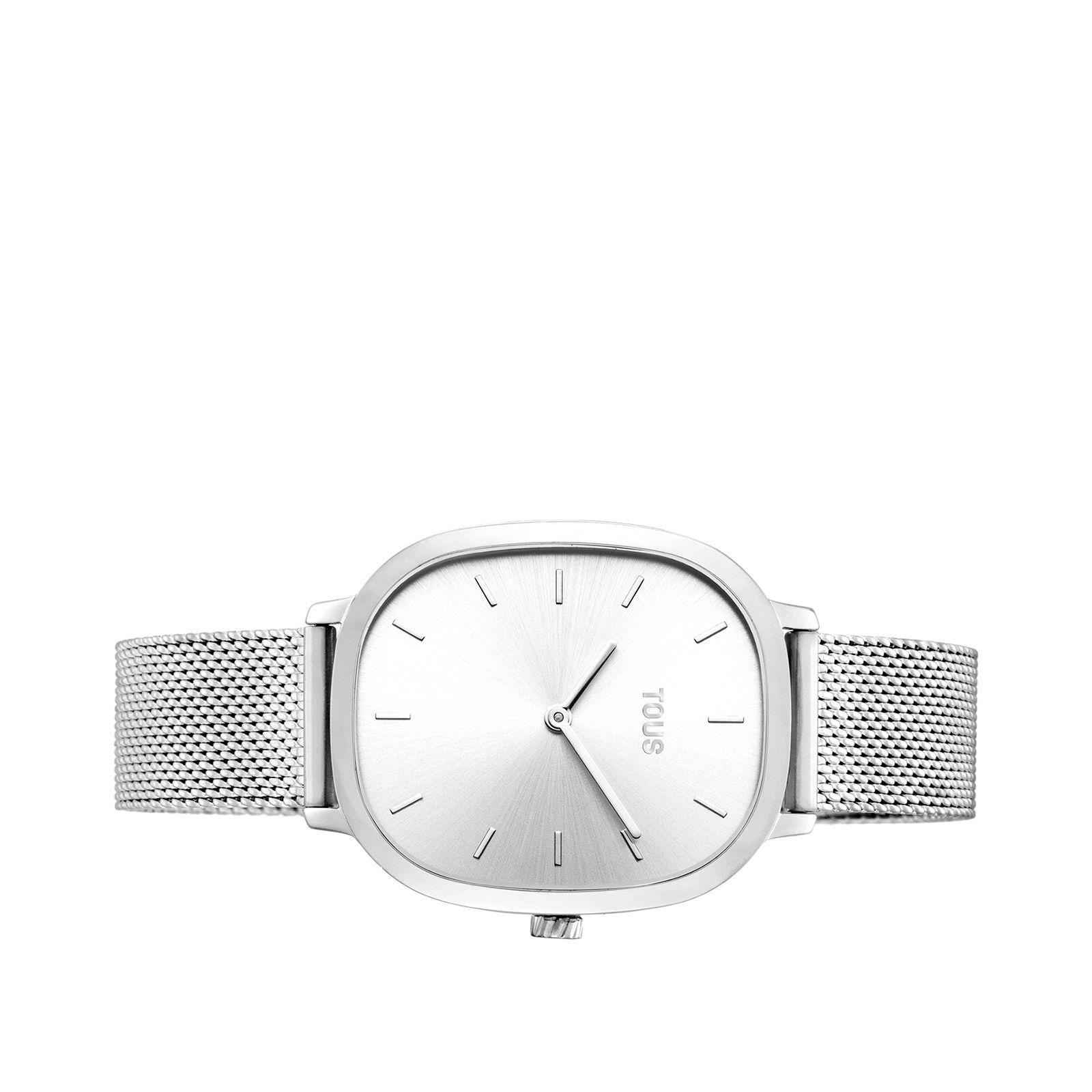 Reloj analógico Heritage de acero-1