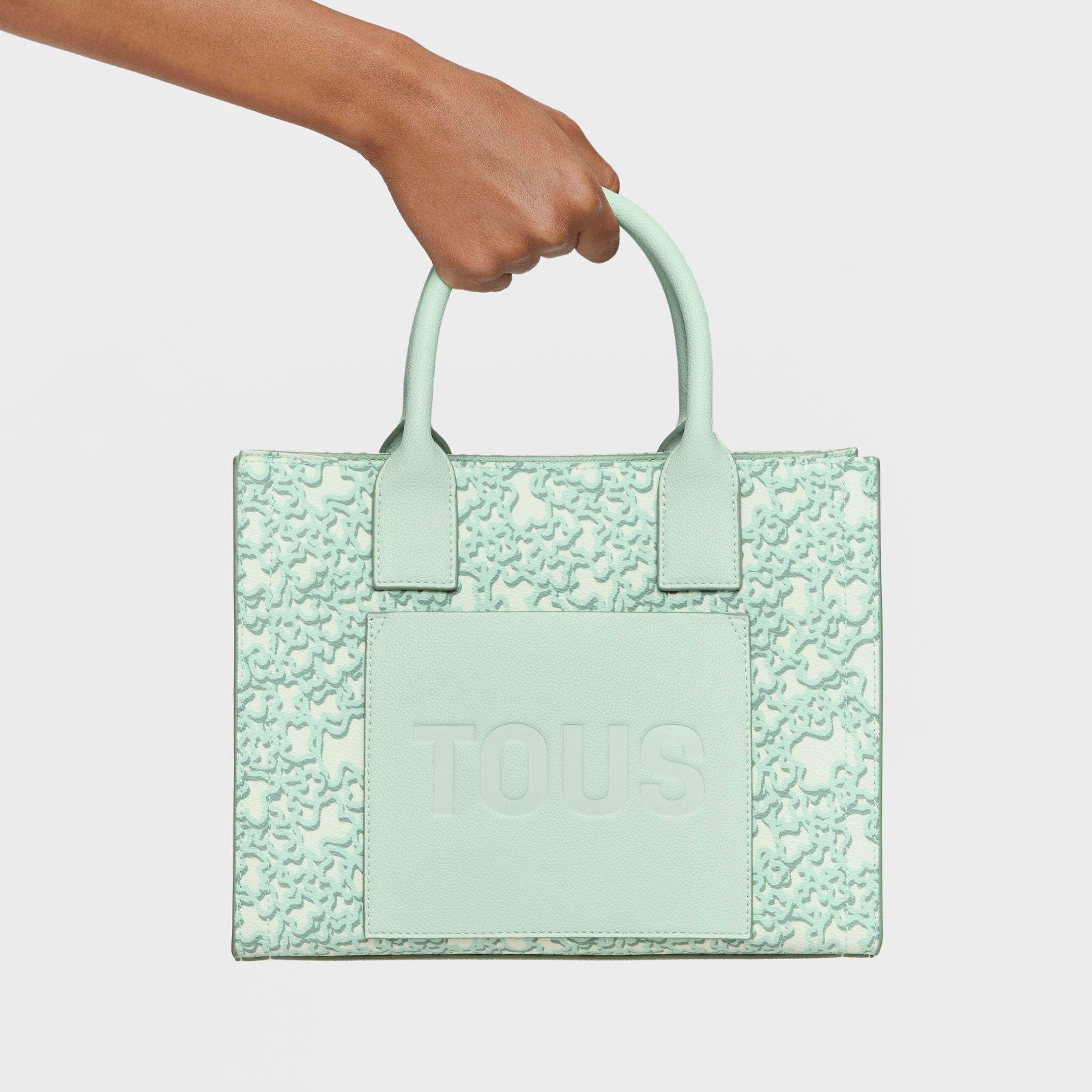 Shopper mediano Amaya menta Kaos Mini Evolution-4