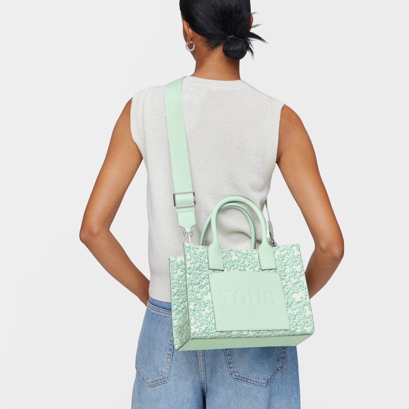 Shopper mediano Amaya menta Kaos Mini Evolution-5
