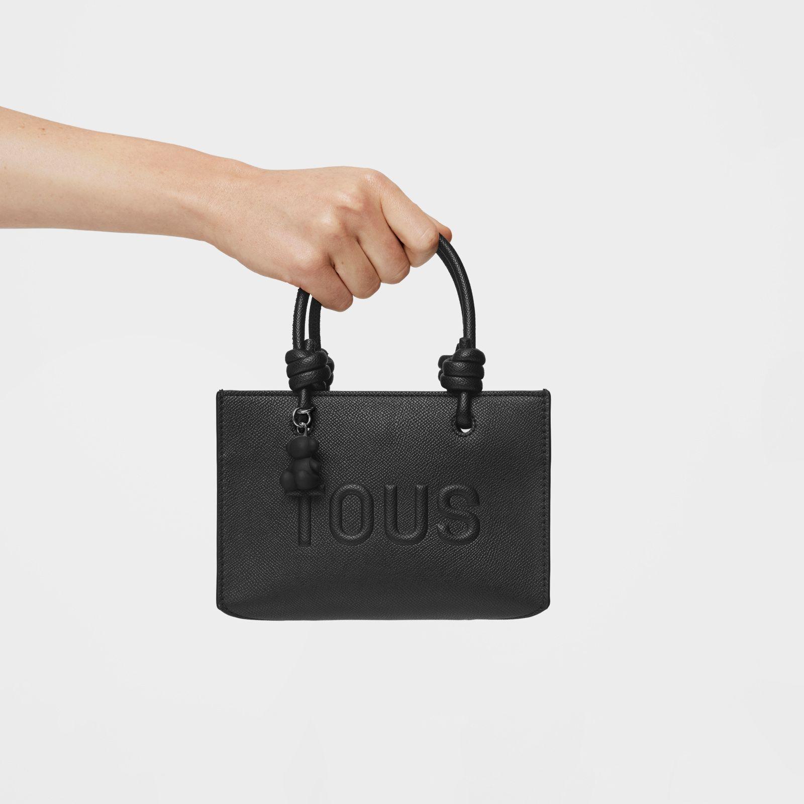 Mini bolso horizontal negro TOUS La Rue New-5