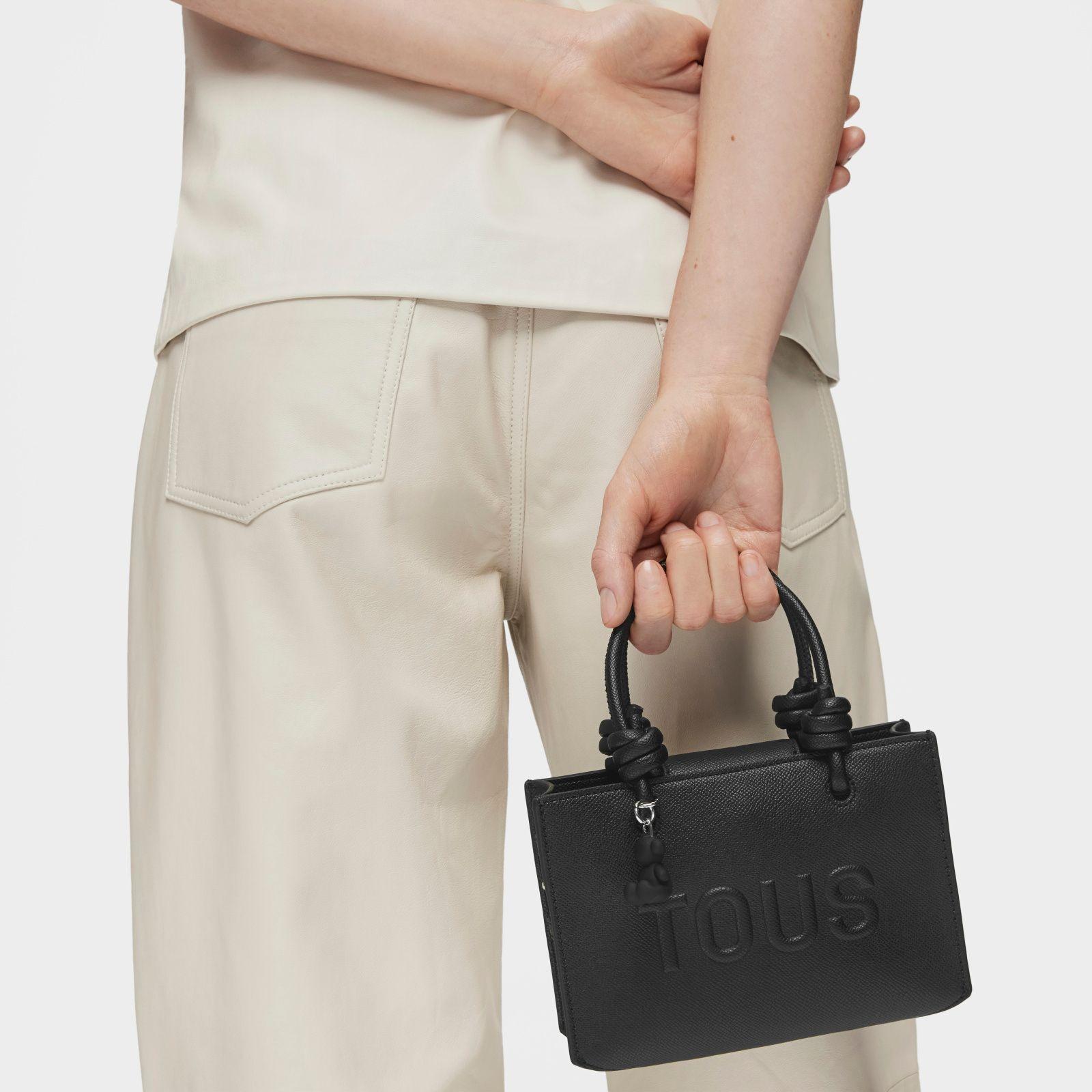 Mini bolso horizontal negro TOUS La Rue New-3