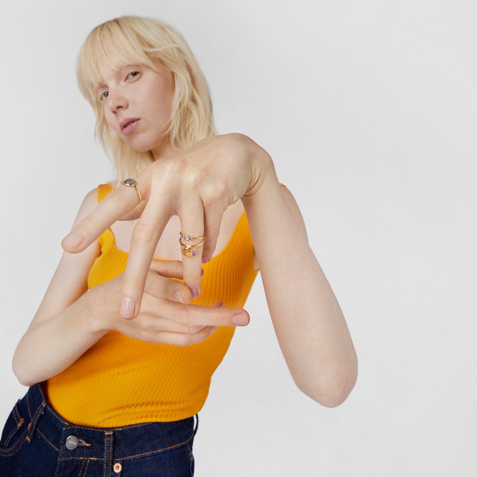 Anillo de oro y gemas Virtual Garden Tous-4