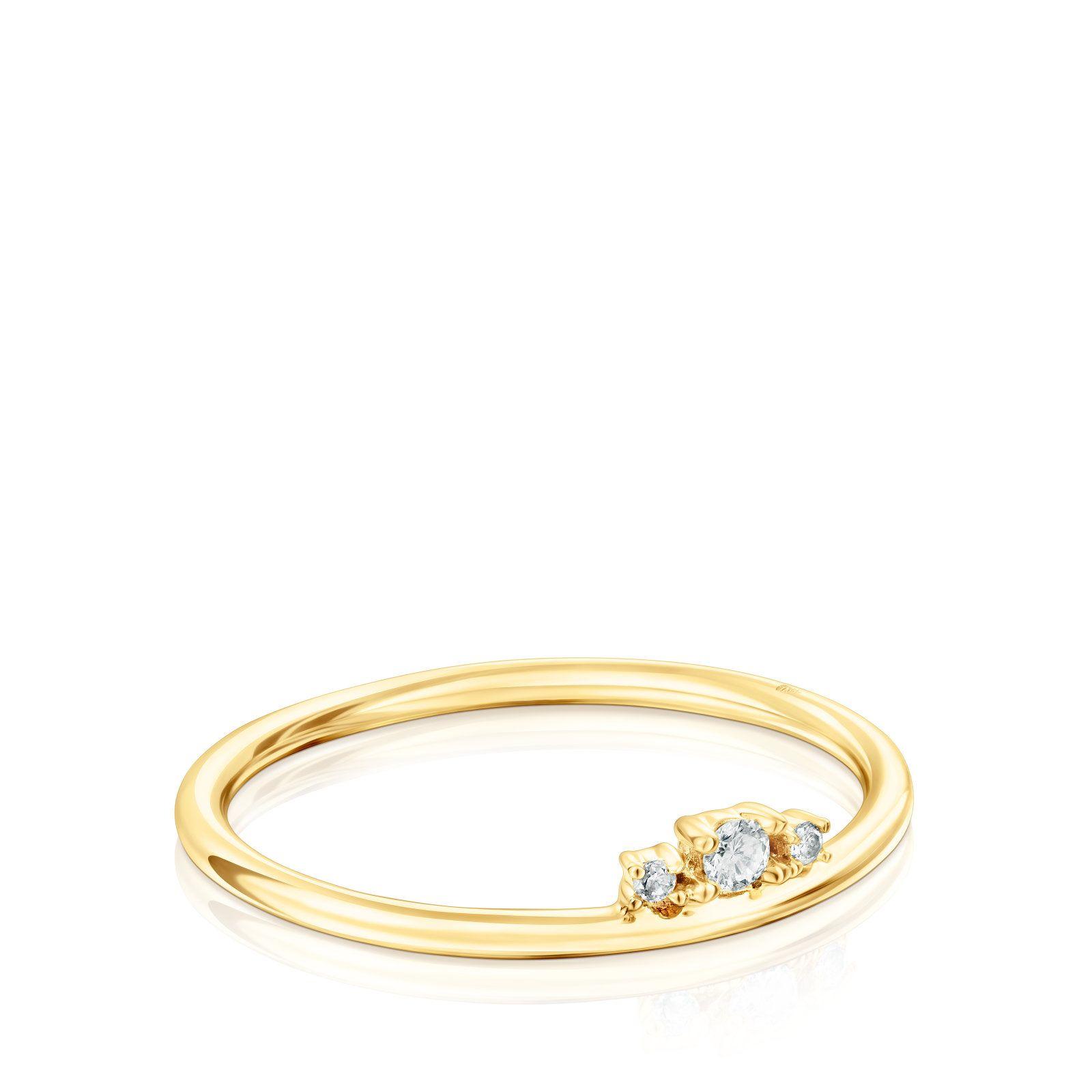 Anillo de oro y diamantes Les Classiques-1