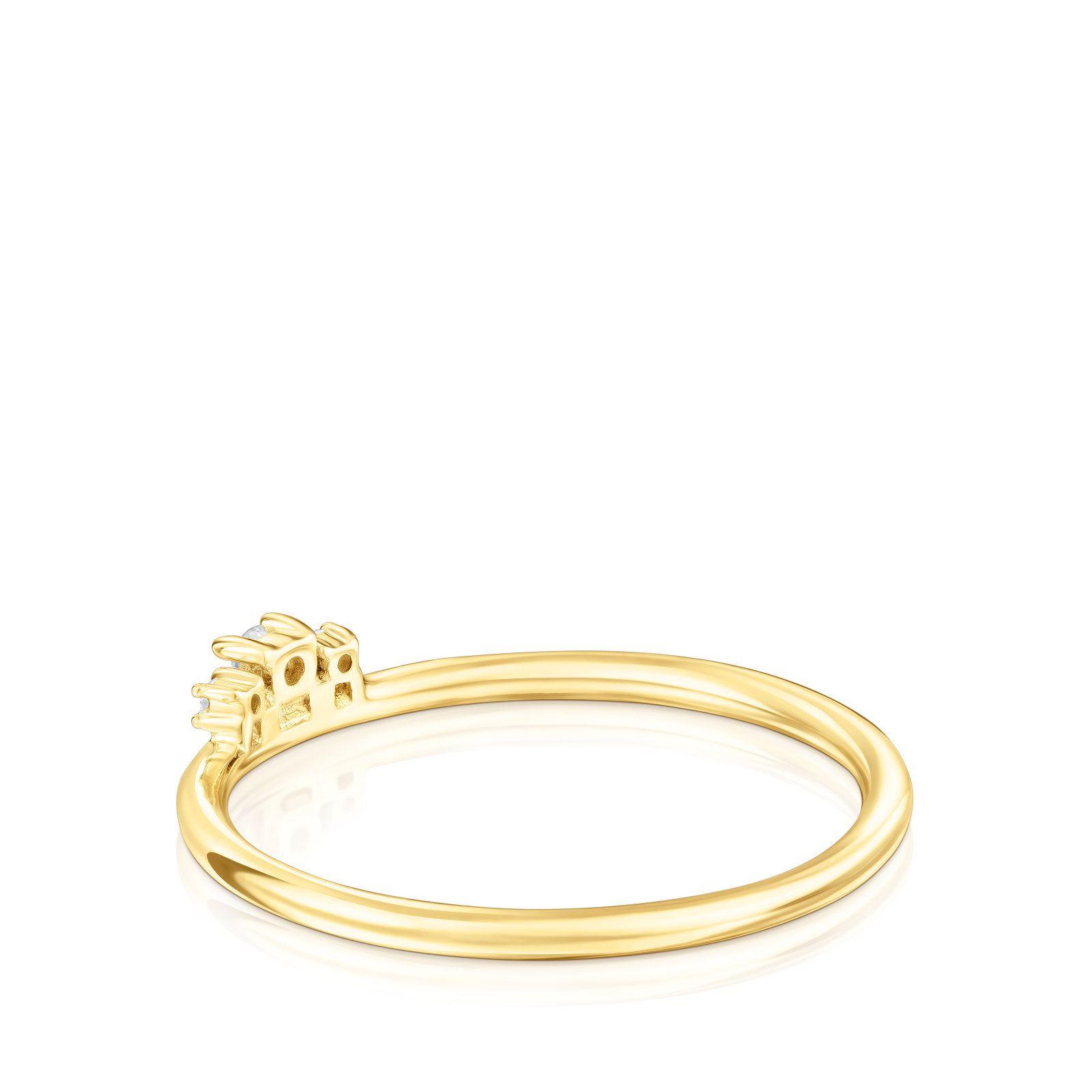 Anillo de oro y diamantes Les Classiques-2