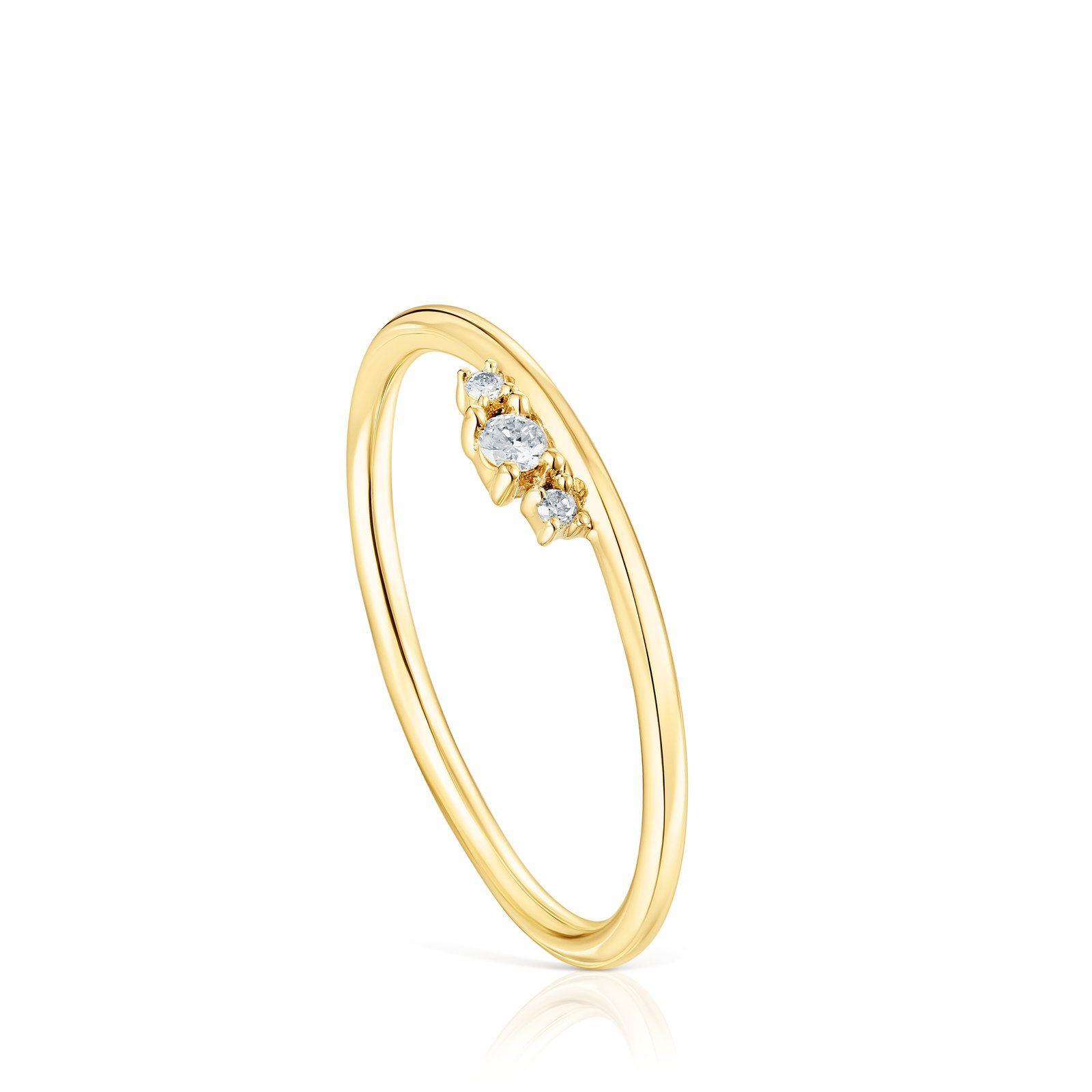 Anillo de oro y diamantes Les Classiques-3