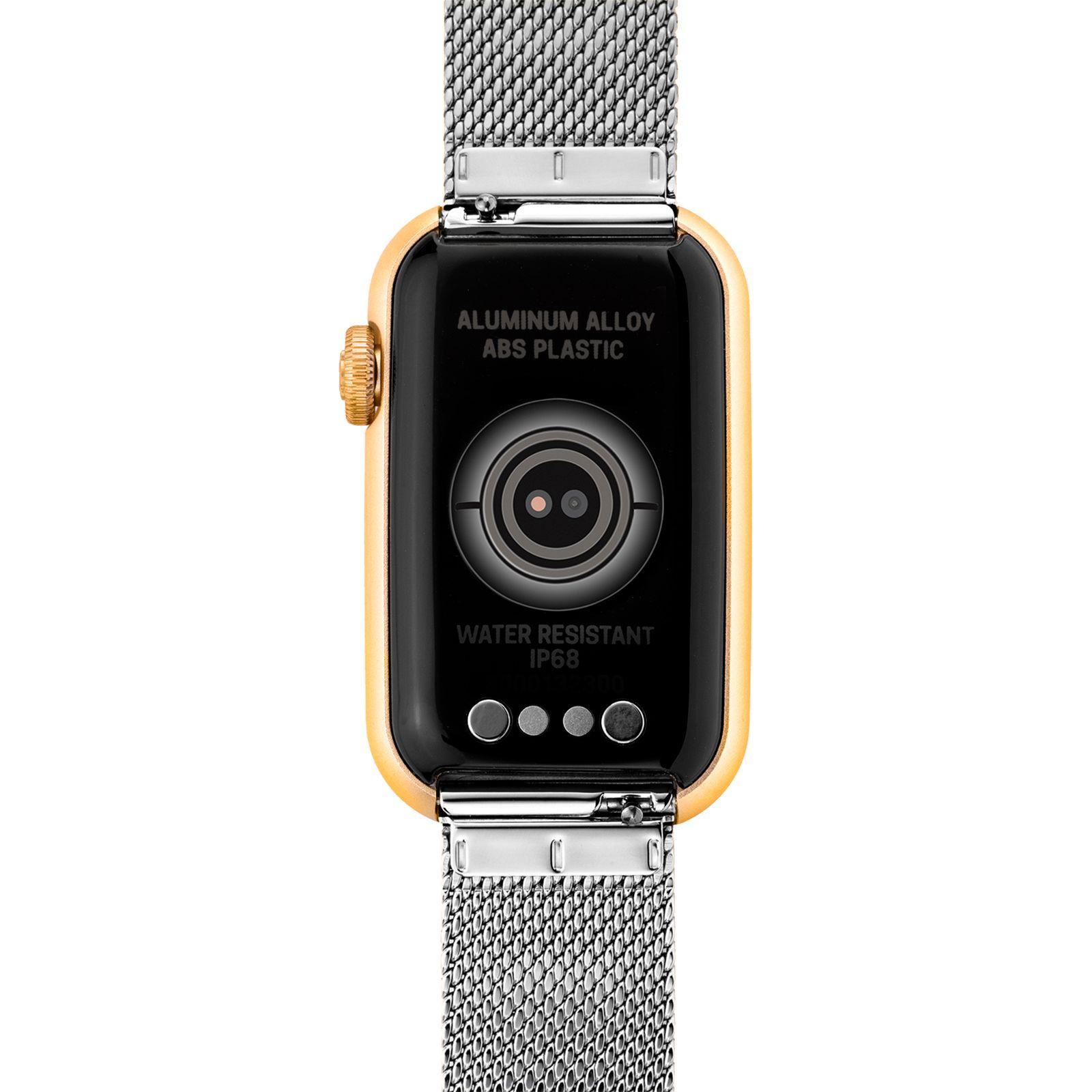 Smartwatch dorado TOUS T-Band Mesh con brazalete acero-2