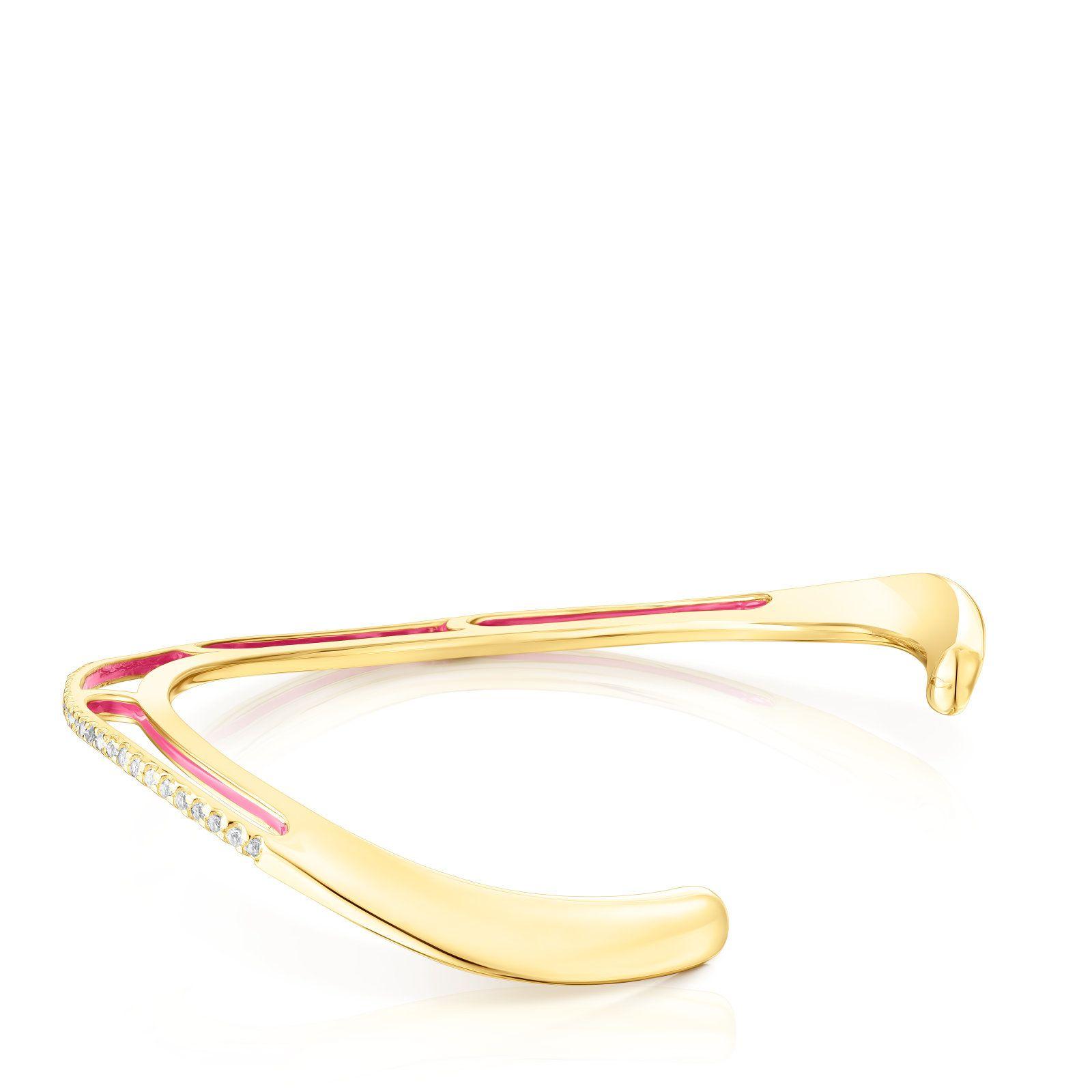Pulsera de plata vermeil y topacios Gregal Tous-2