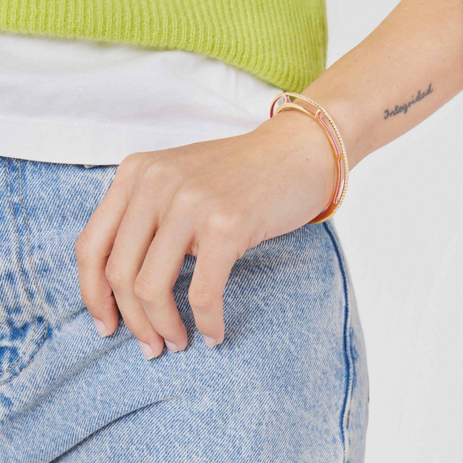 Pulsera de plata vermeil y topacios Gregal Tous-4