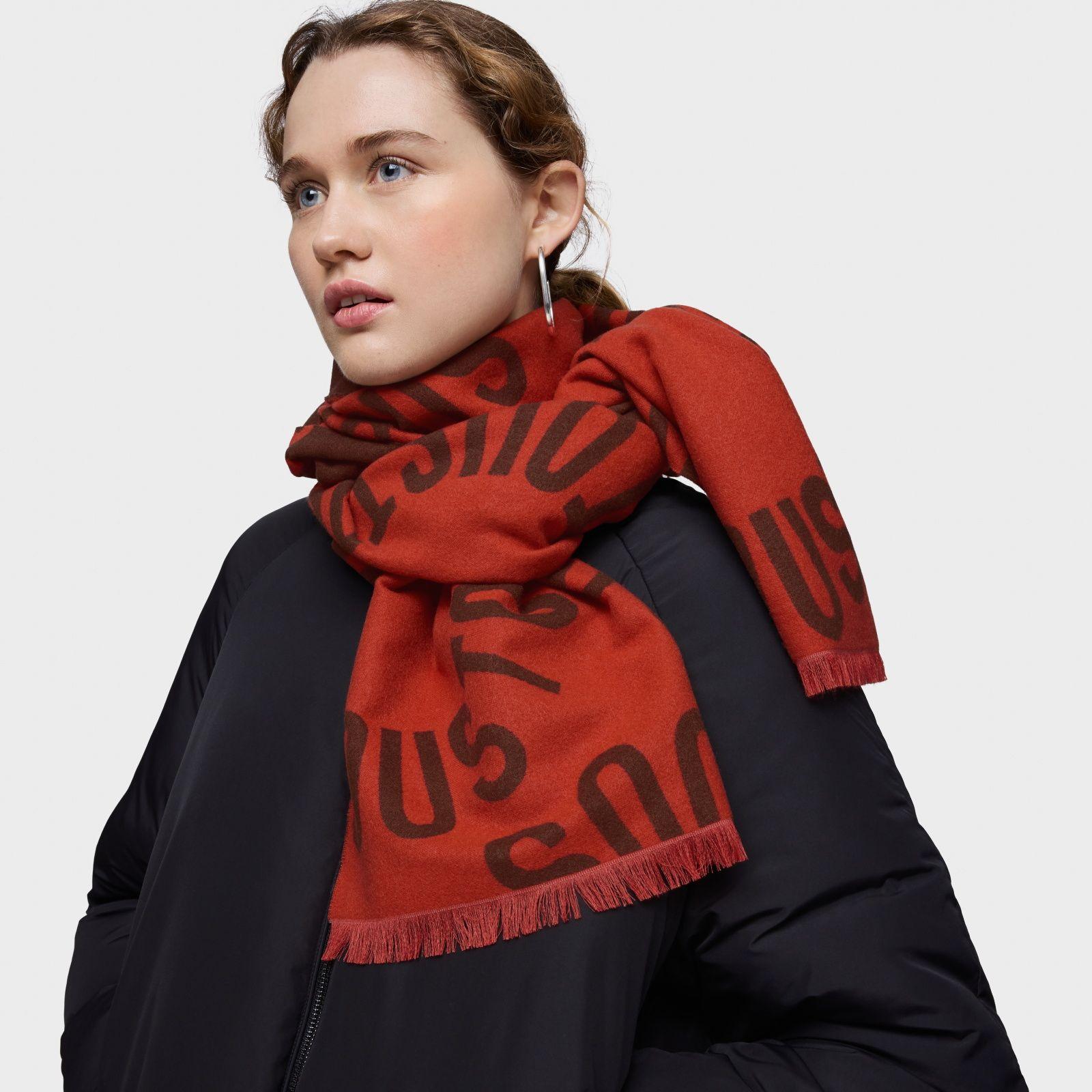 Foulard naranja TOUS Round Logo-2