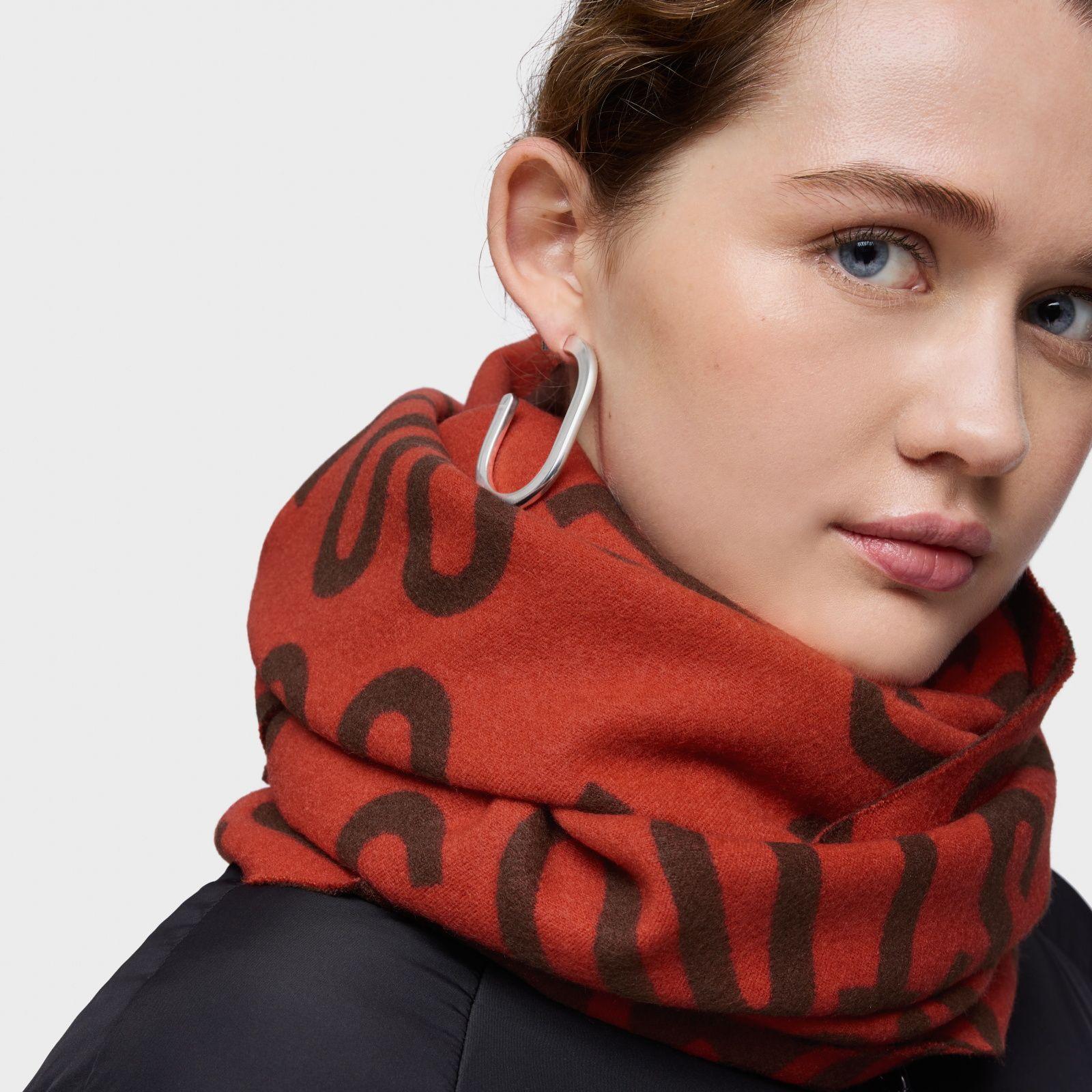 Foulard naranja TOUS Round Logo-4