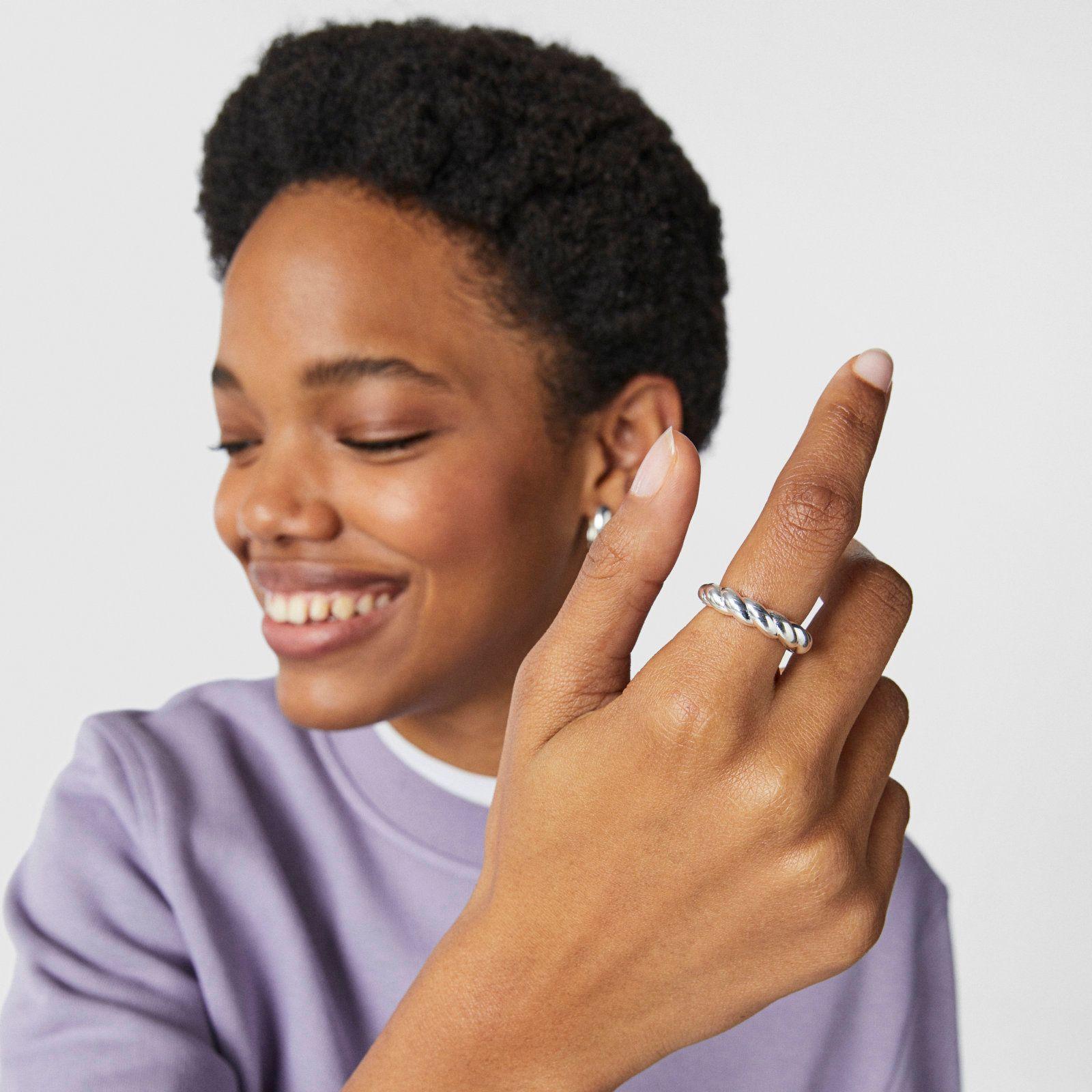 Anillo trenzado Twisted Tous-5