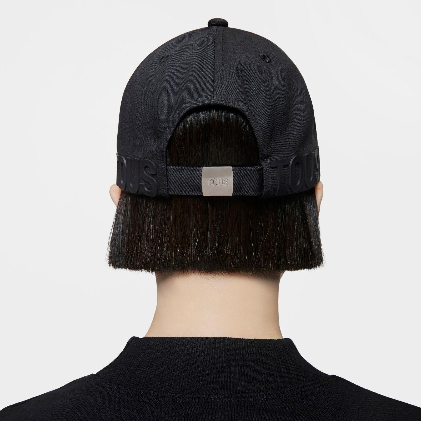 Gorra gris oscuro TOUS Motif-3