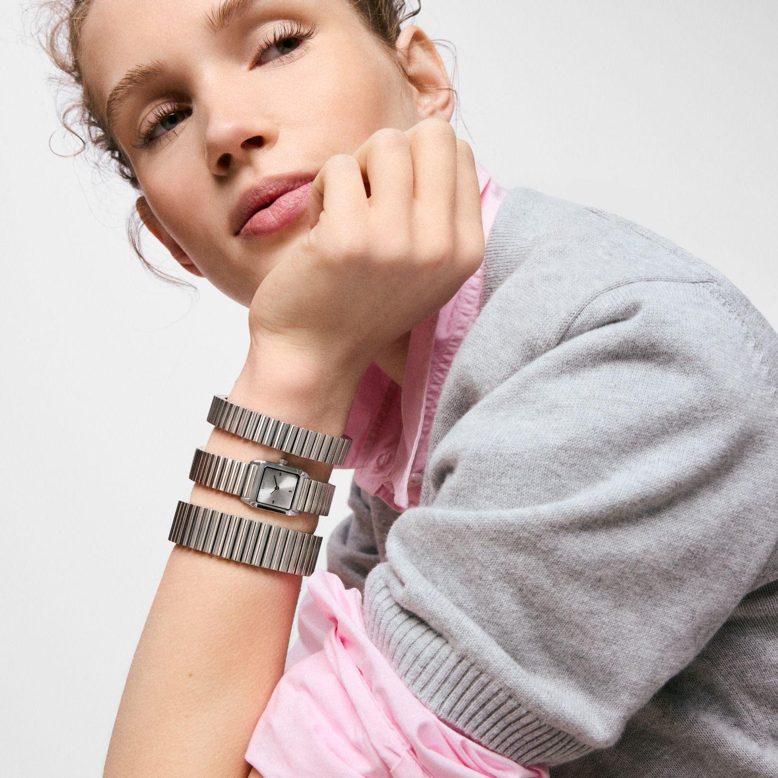 Pulsera de eslabones en acero 12 mm TOUS 1950-3