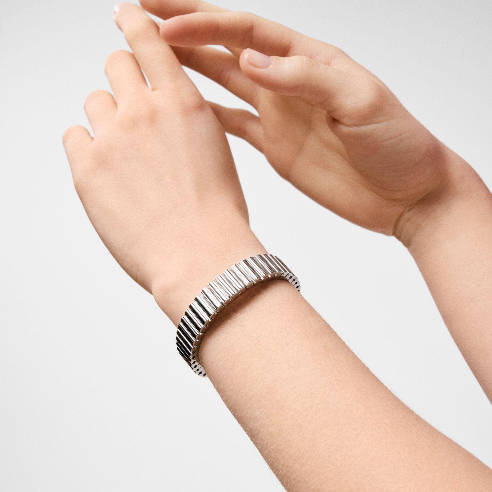 Pulsera de eslabones en acero 12 mm TOUS 1950-4