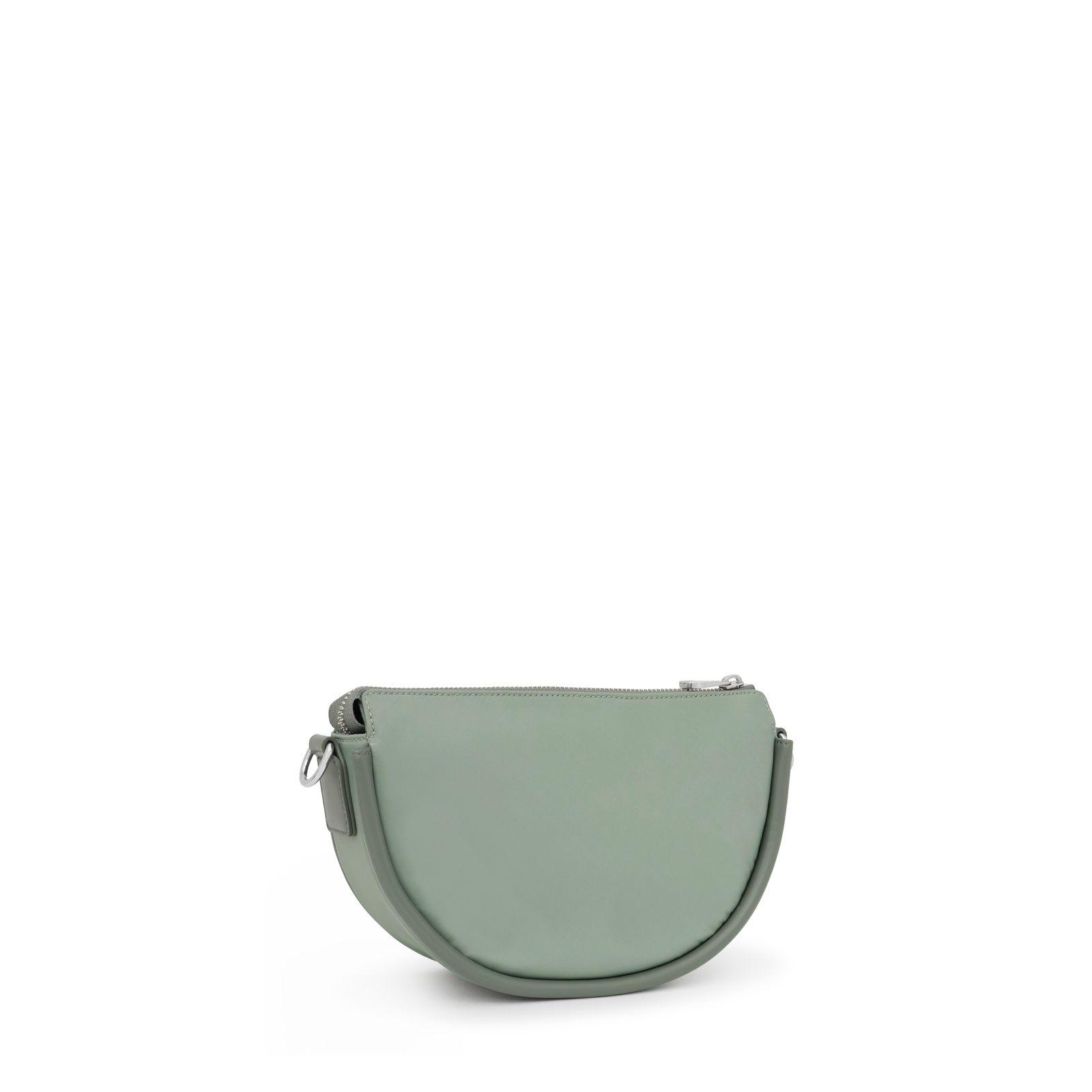 Bandolera mediana gris piedra TOUS Miranda Soft-1