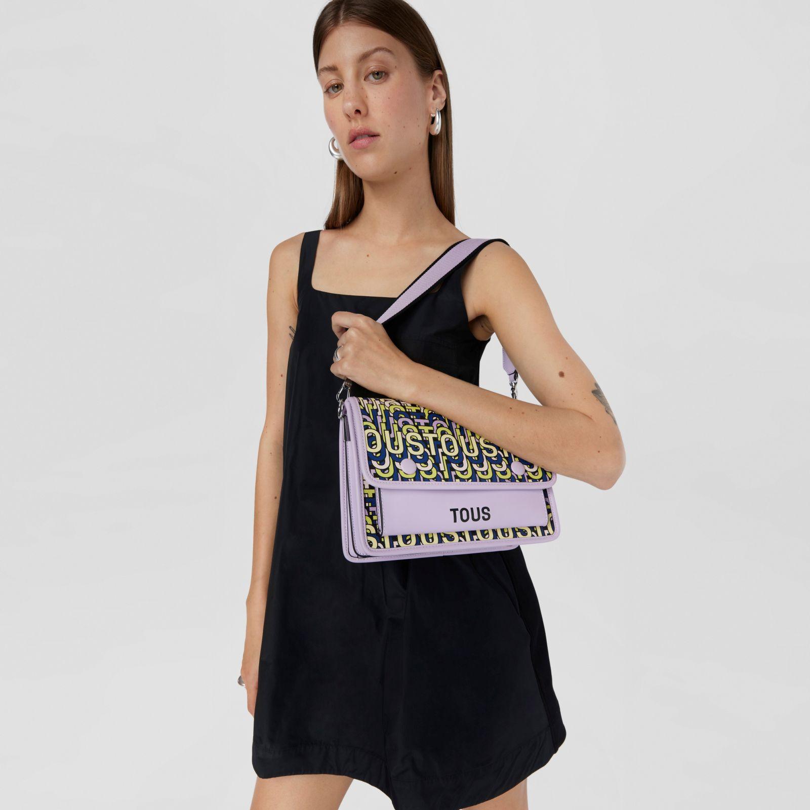 Bandolera mediana Audree malva TOUS Vera-3