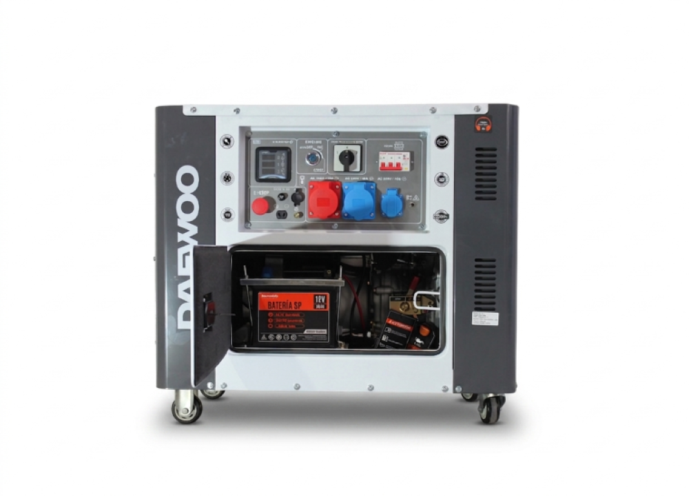 Generador Diesel Trifasico  y Monofasico Silencioso Daewoo 7 8kVA-1