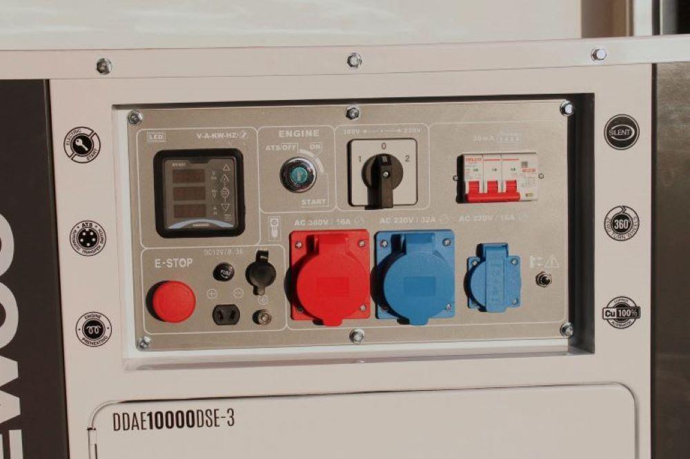Generador Diesel Trifasico  y Monofasico Silencioso Daewoo 7 8kVA-2