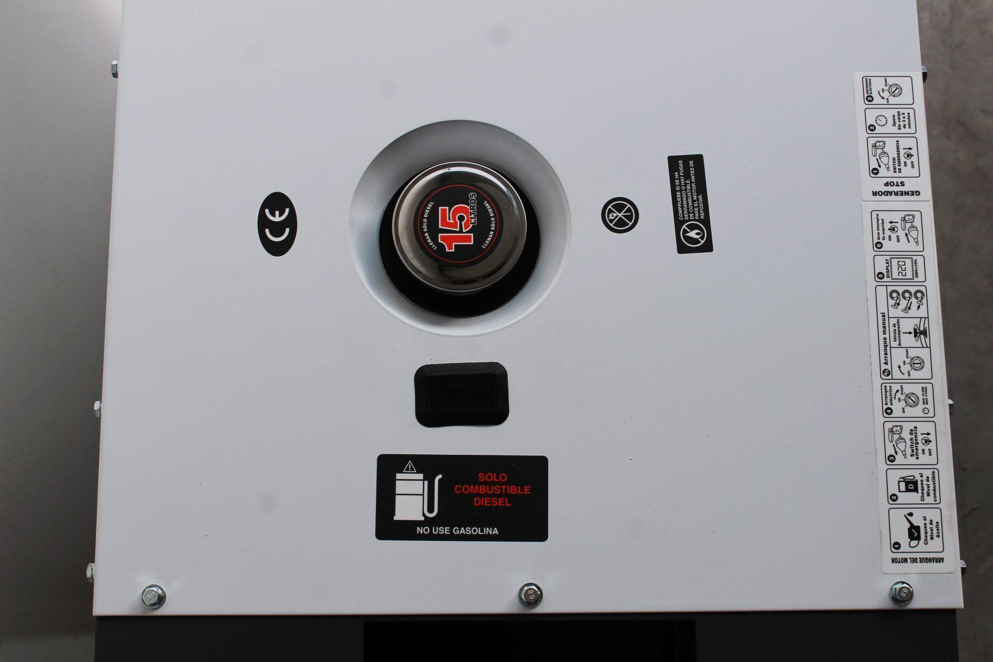 Generador Diesel Silencioso Daewoo 6300w 7 5kVA-3