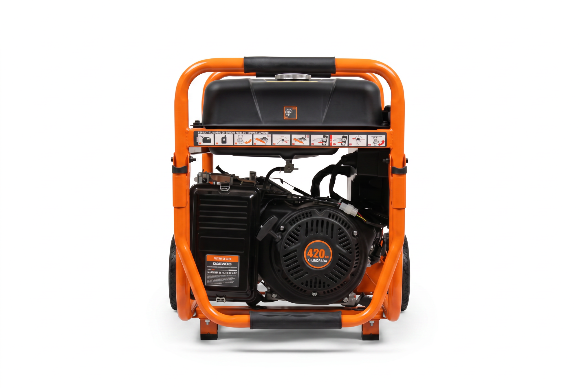 Generador Bencinero Daewoo 5000w GDA6500 Partida Electrica-1