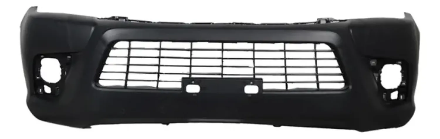 Parachoque Delantero Ancho Hilux Revo 16-18 Negro-0