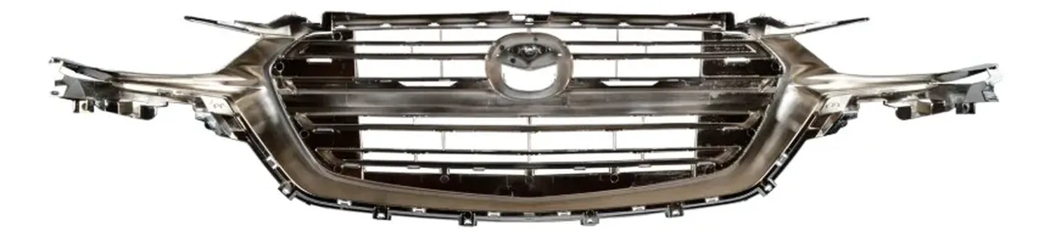 Mascara Completa Moldura Cromada Mazda Bt50 22/23 Negro-2