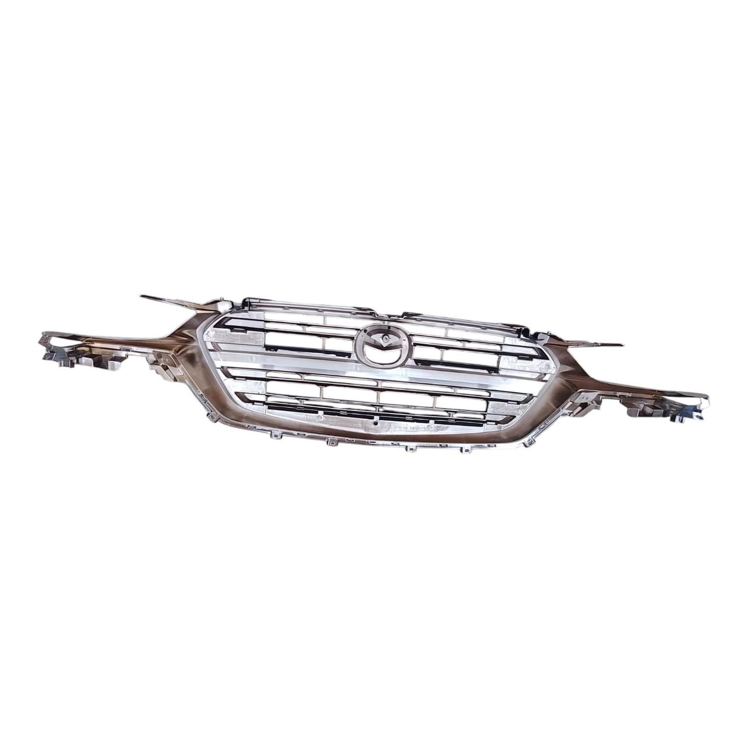 Mascara Completa Moldura Cromada Mazda Bt50 22/23 Negro-5