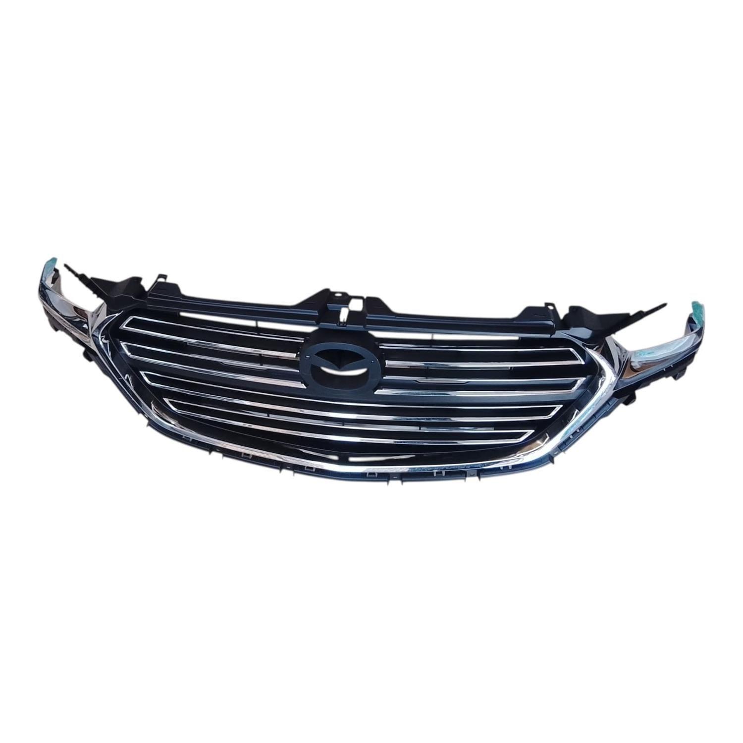 Mascara Completa Moldura Cromada Mazda Bt50 22/23 Negro-6