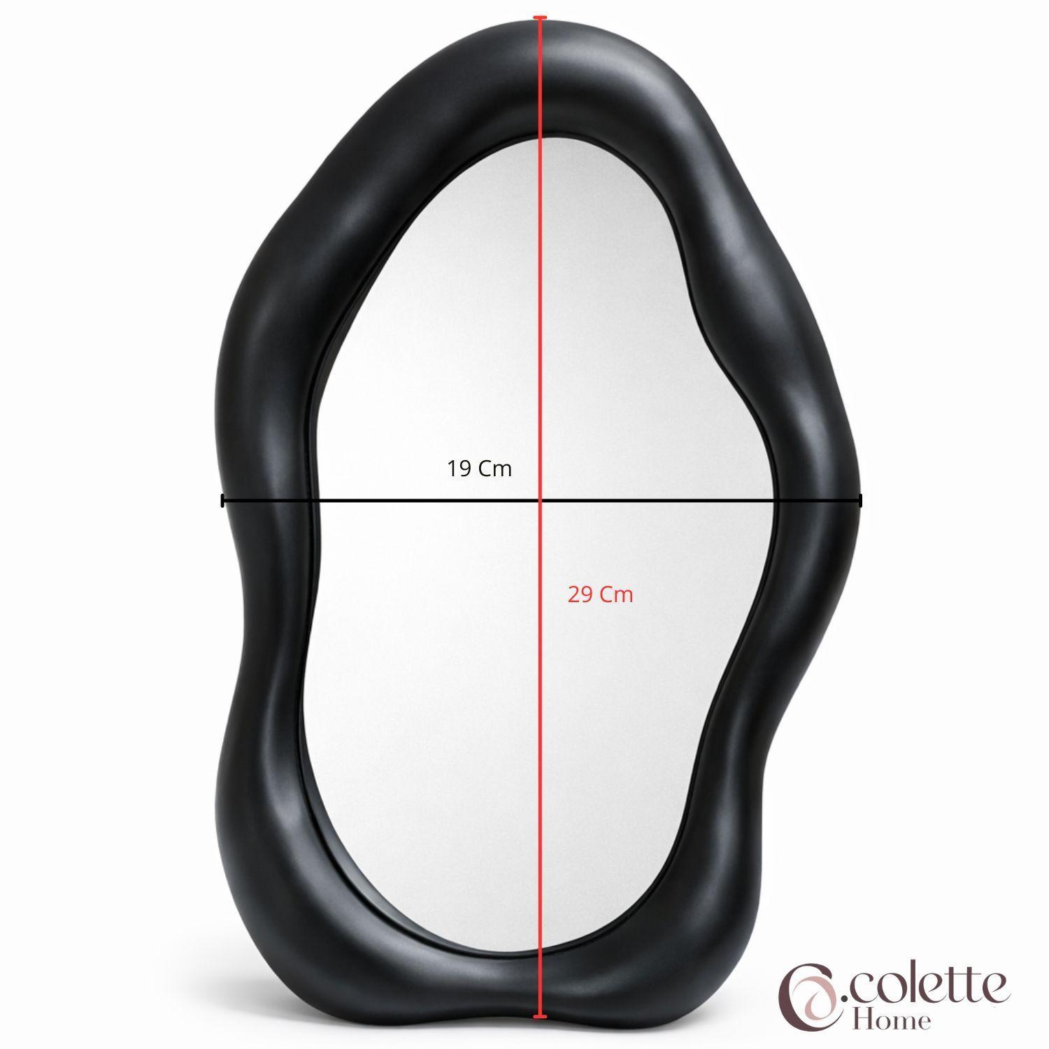 Espejo Decorativo y Funcional Minimalista Nórdico Negro-4