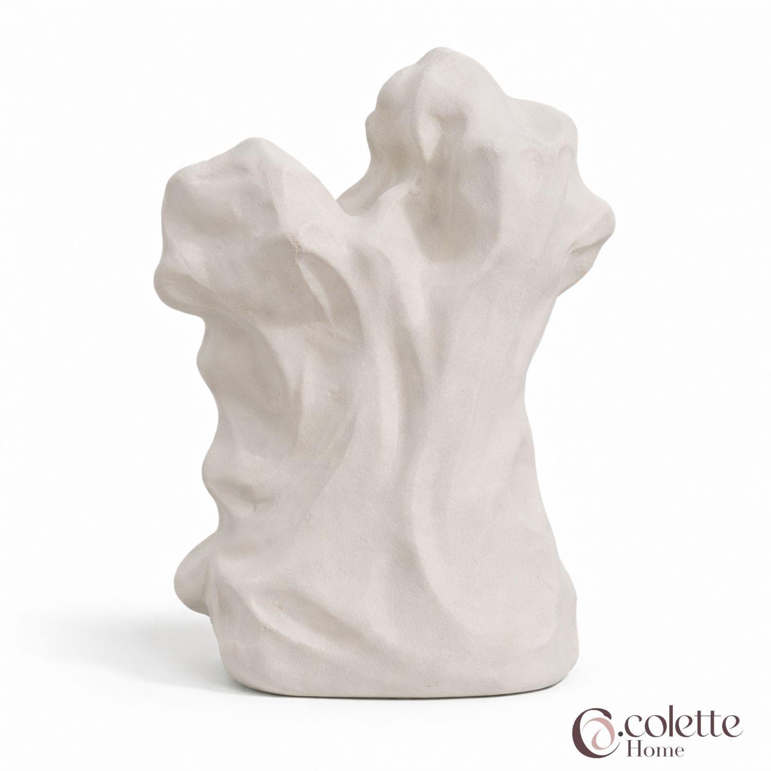 Figura Decorativa Adorno Tipo Escultura Essence Duo-1
