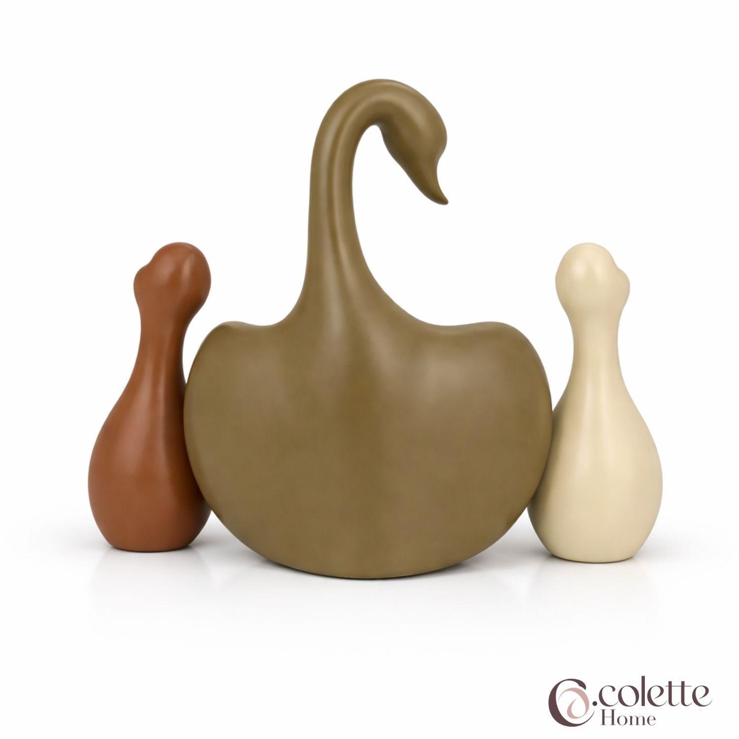 Figura Decorativa Adorno Tipo Escultura Vinculo Eterno-2