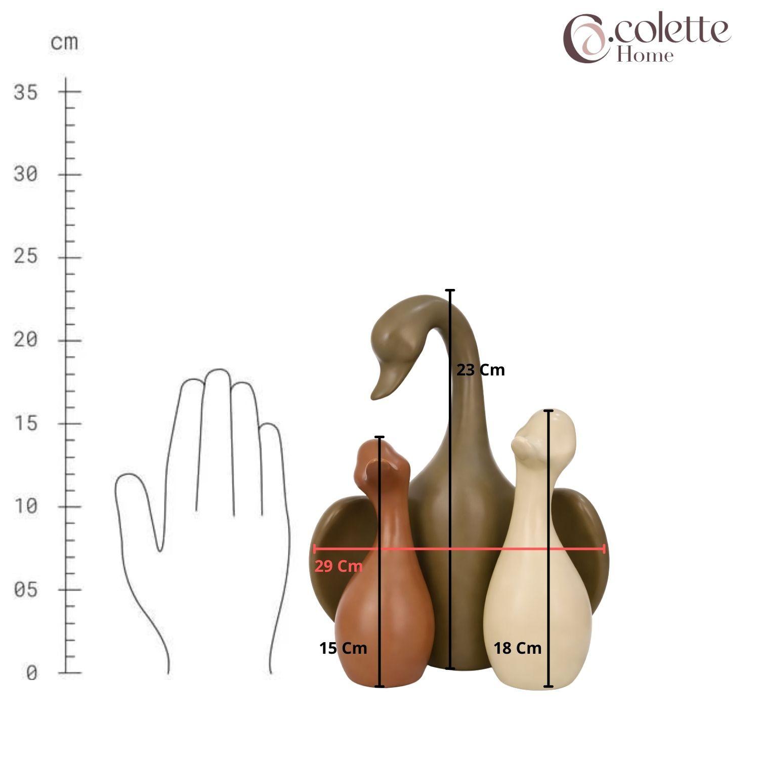 Figura Decorativa Adorno Tipo Escultura Vinculo Eterno-4