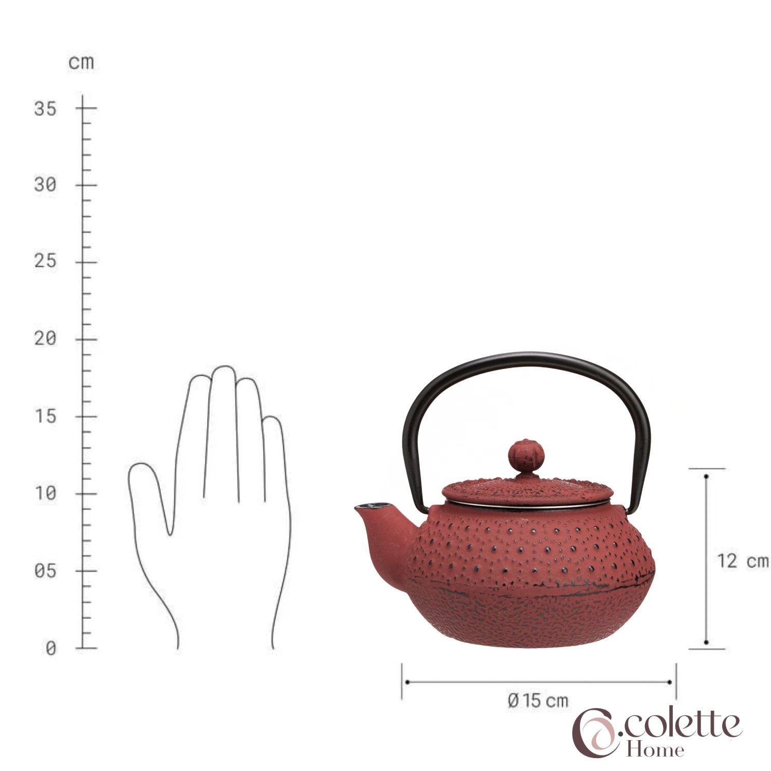 Tetera De Hierro Fundido Japonesa Akane-3