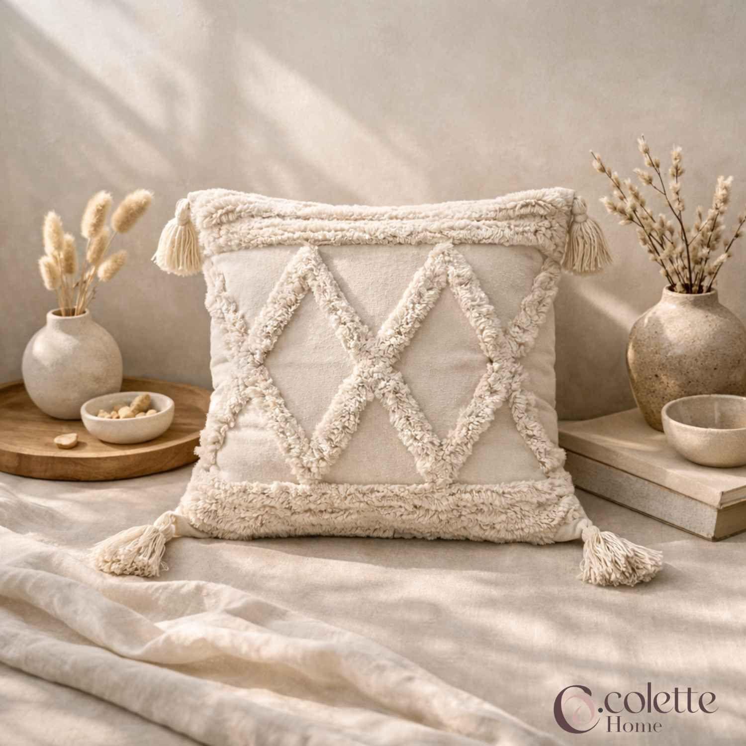 Funda De Cojín 45 x 45 Boho Geo-3