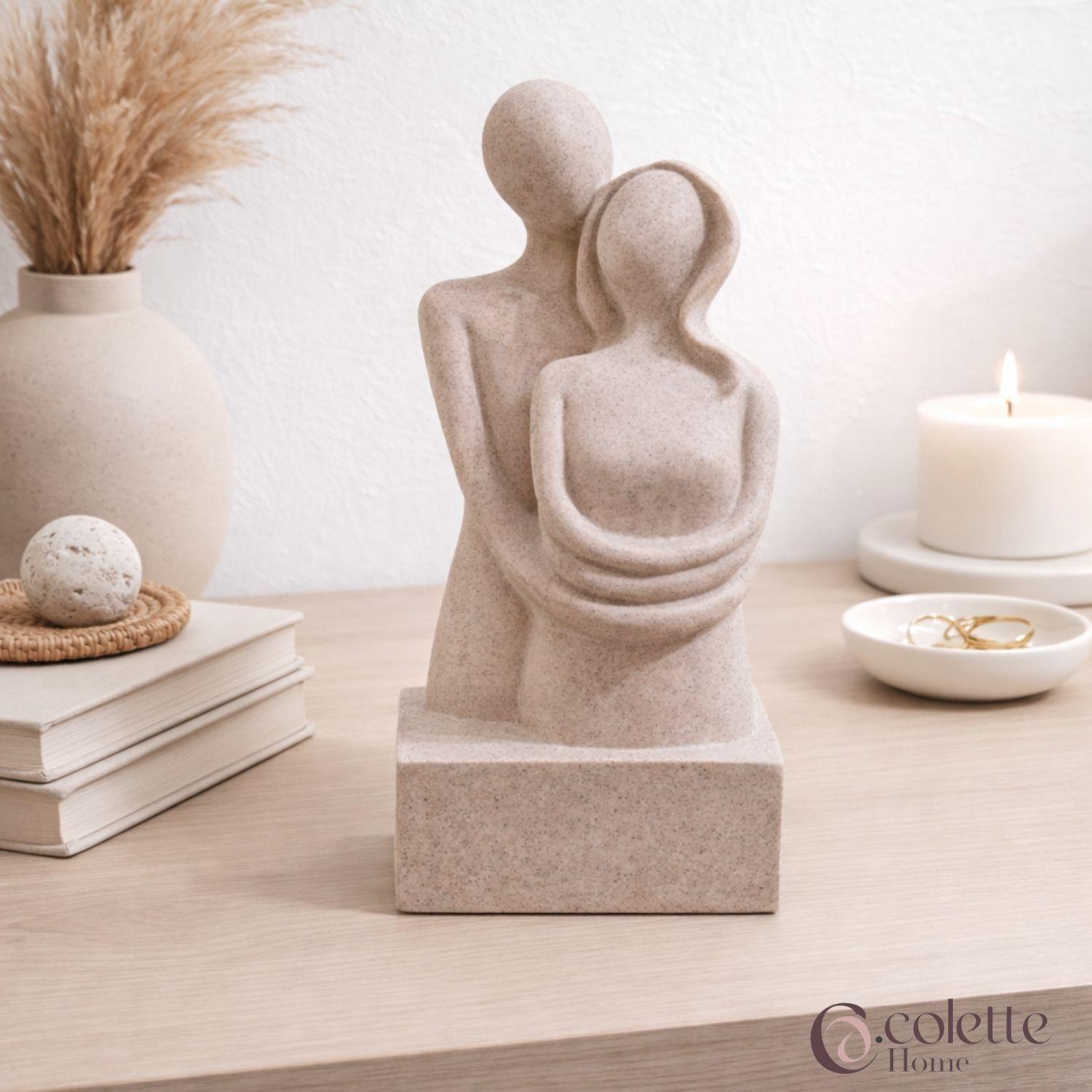 Figura Decorativa Adorno Tipo Escultura Eternity-2