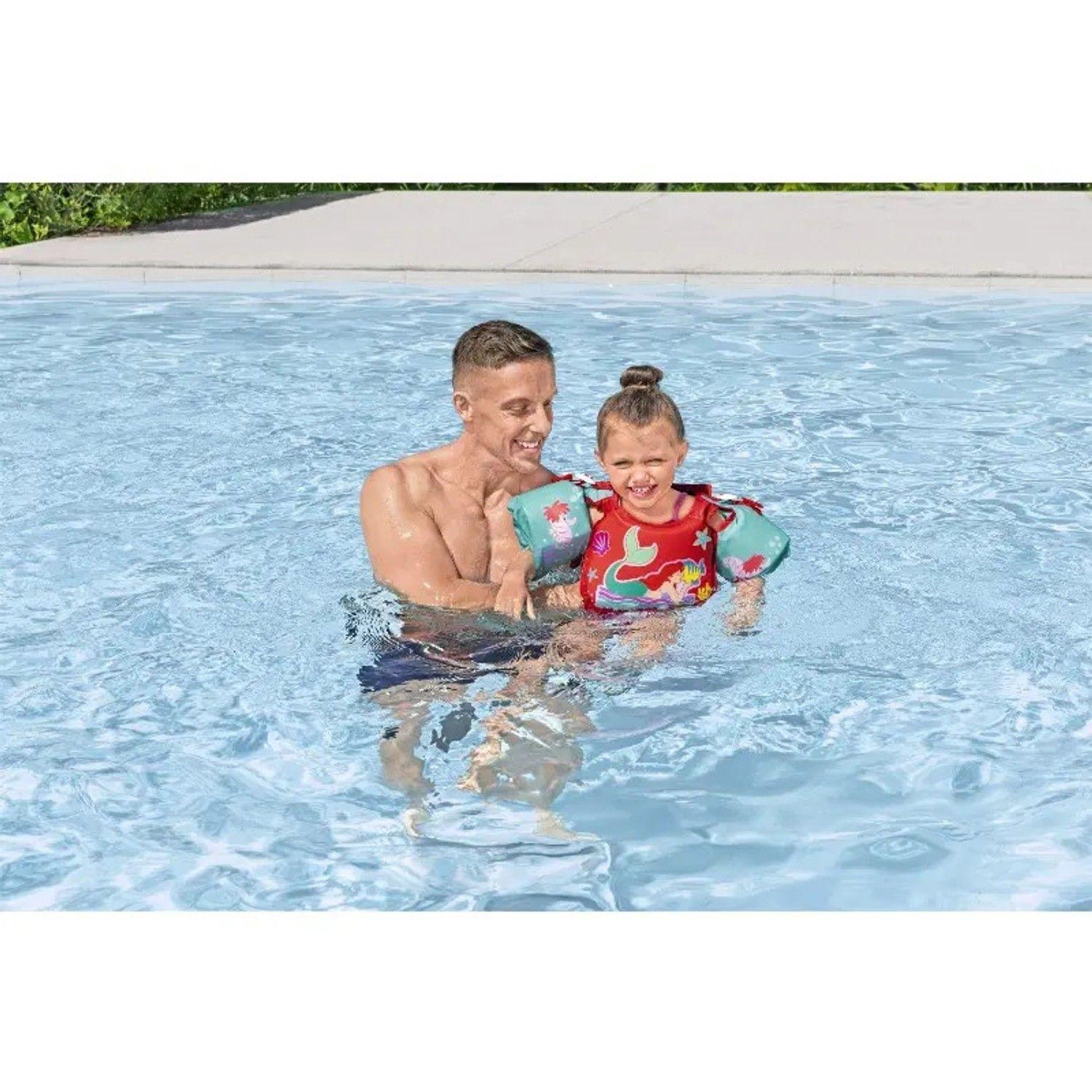 Chaleco Flotador La Sirenita Disney 3-6 Años Bestway 9101i-4