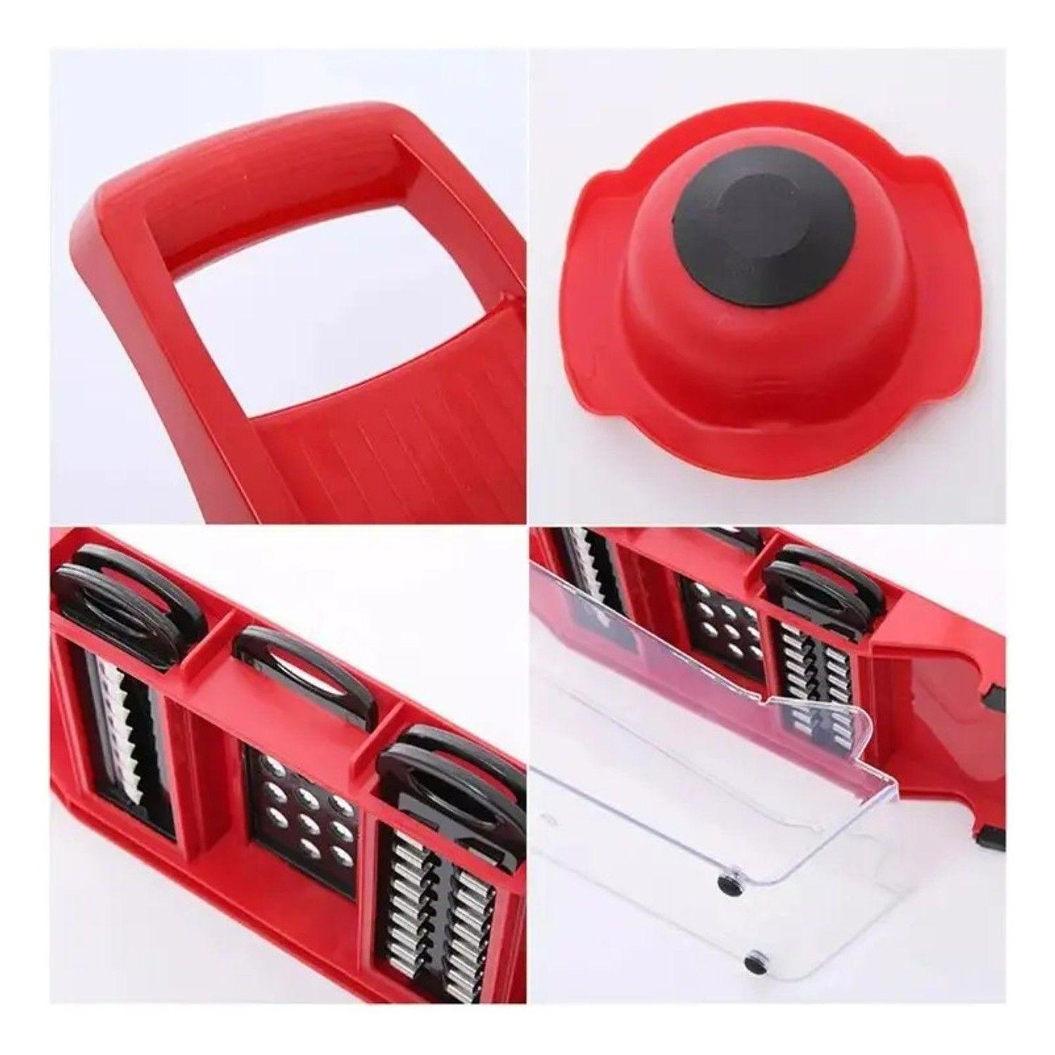 Cortador Picador Verduras 6 En 1 Mandilona Rallador Cocina-4