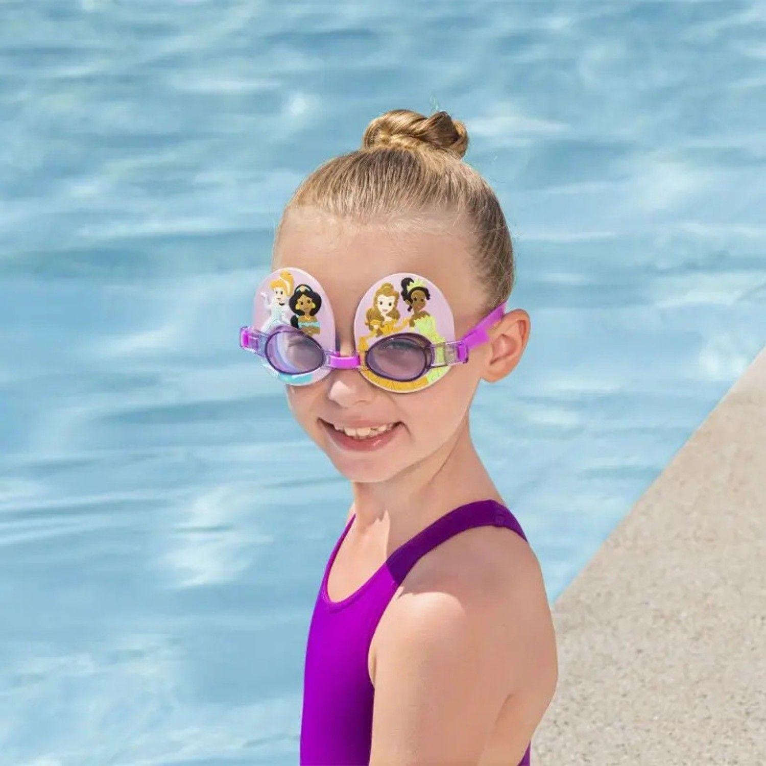 Lentes De Natación Princesas Disney 3+ Niñas Bestway 9102u-2