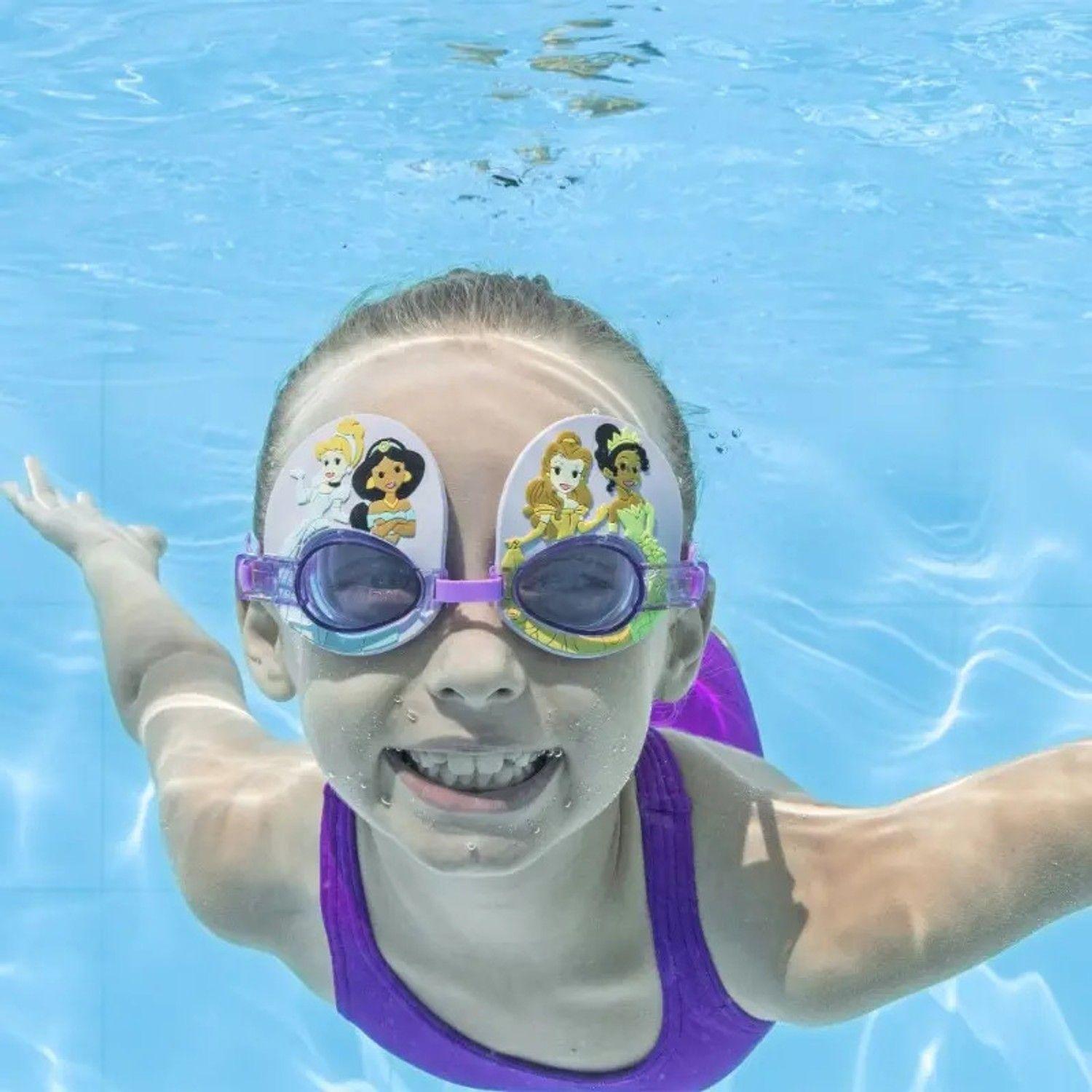 Lentes De Natación Princesas Disney 3+ Niñas Bestway 9102u-3