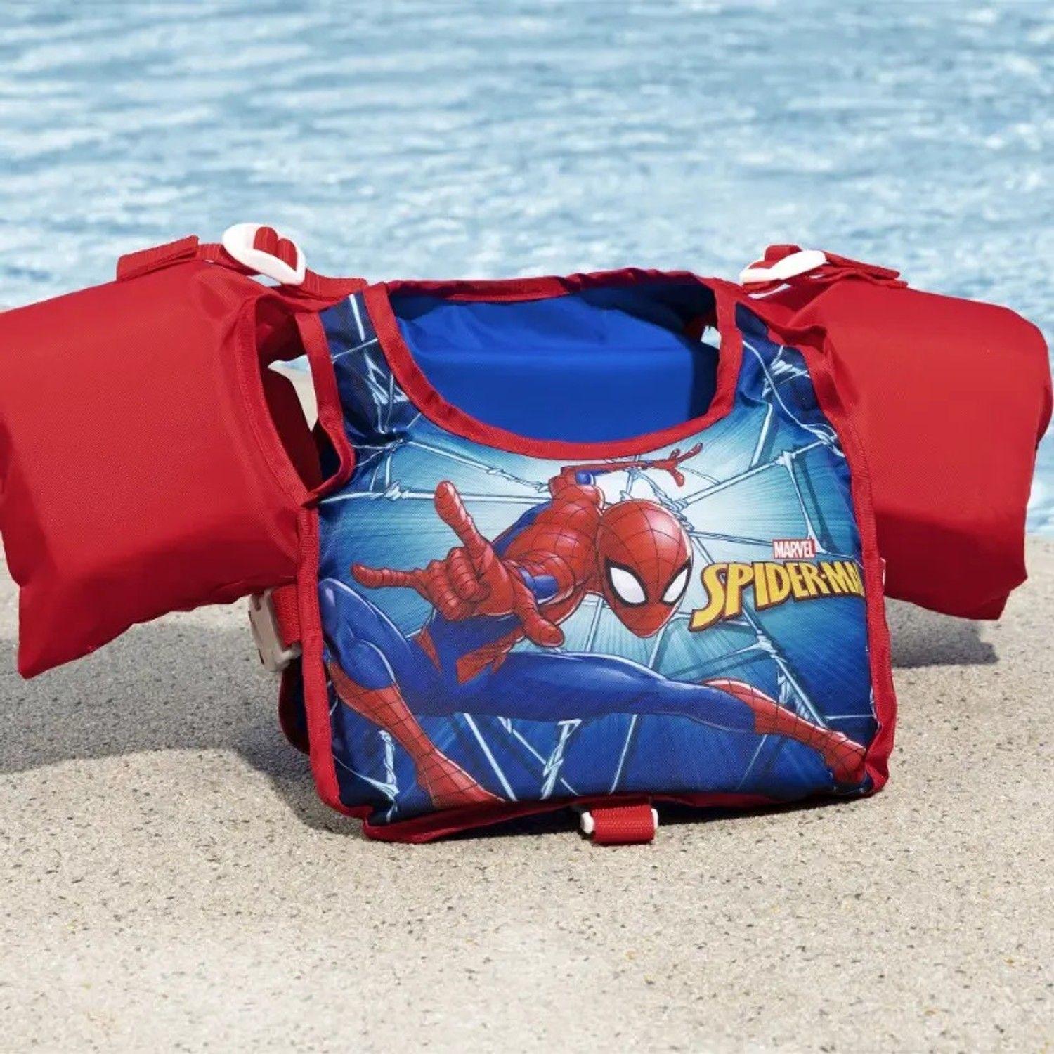 Chaleco Flotador Spiderman Marvel 3-6 Años Bestway 98795-2
