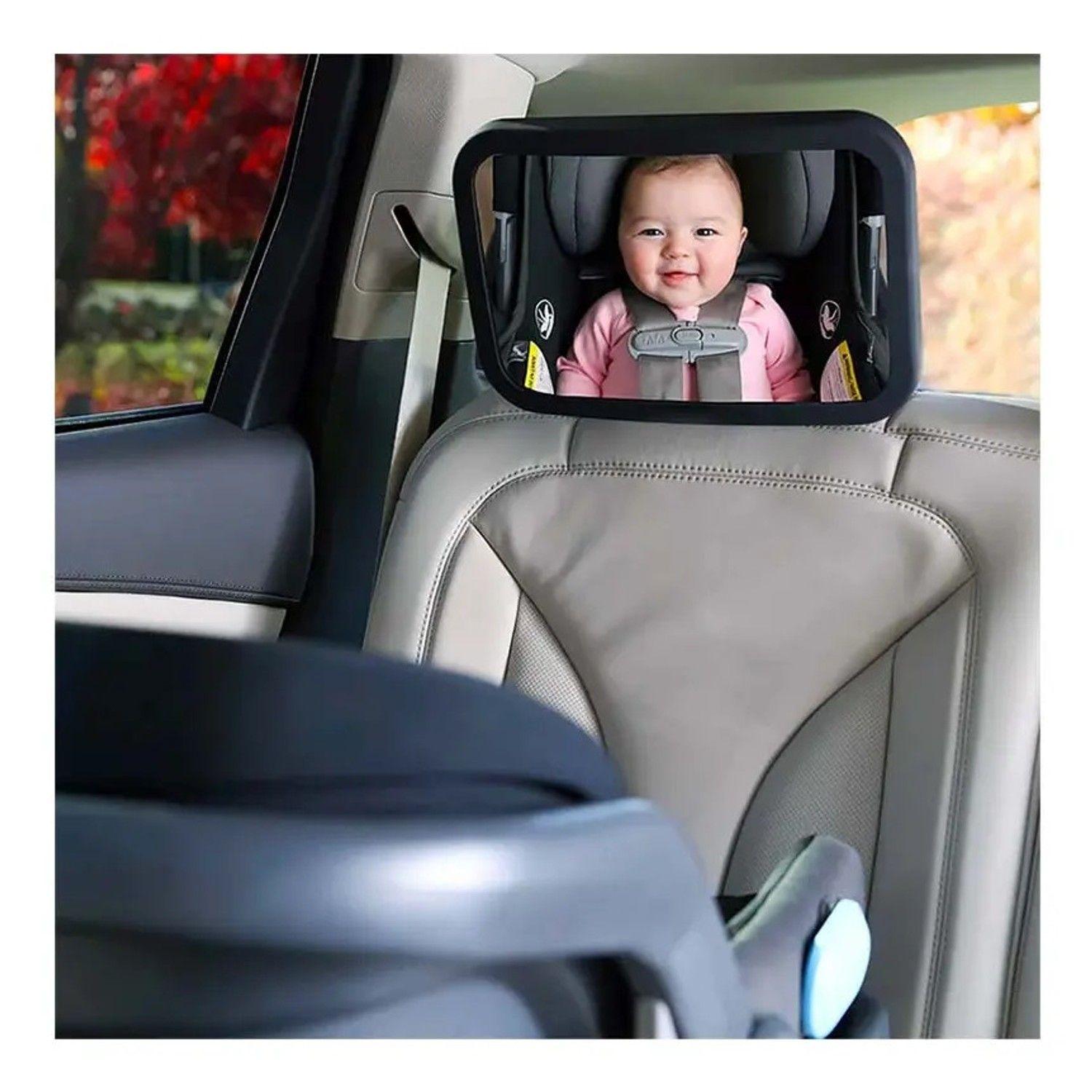 Espejo Retrovisor Xl Ajustable De Auto Bebé Niños Seguridad-7