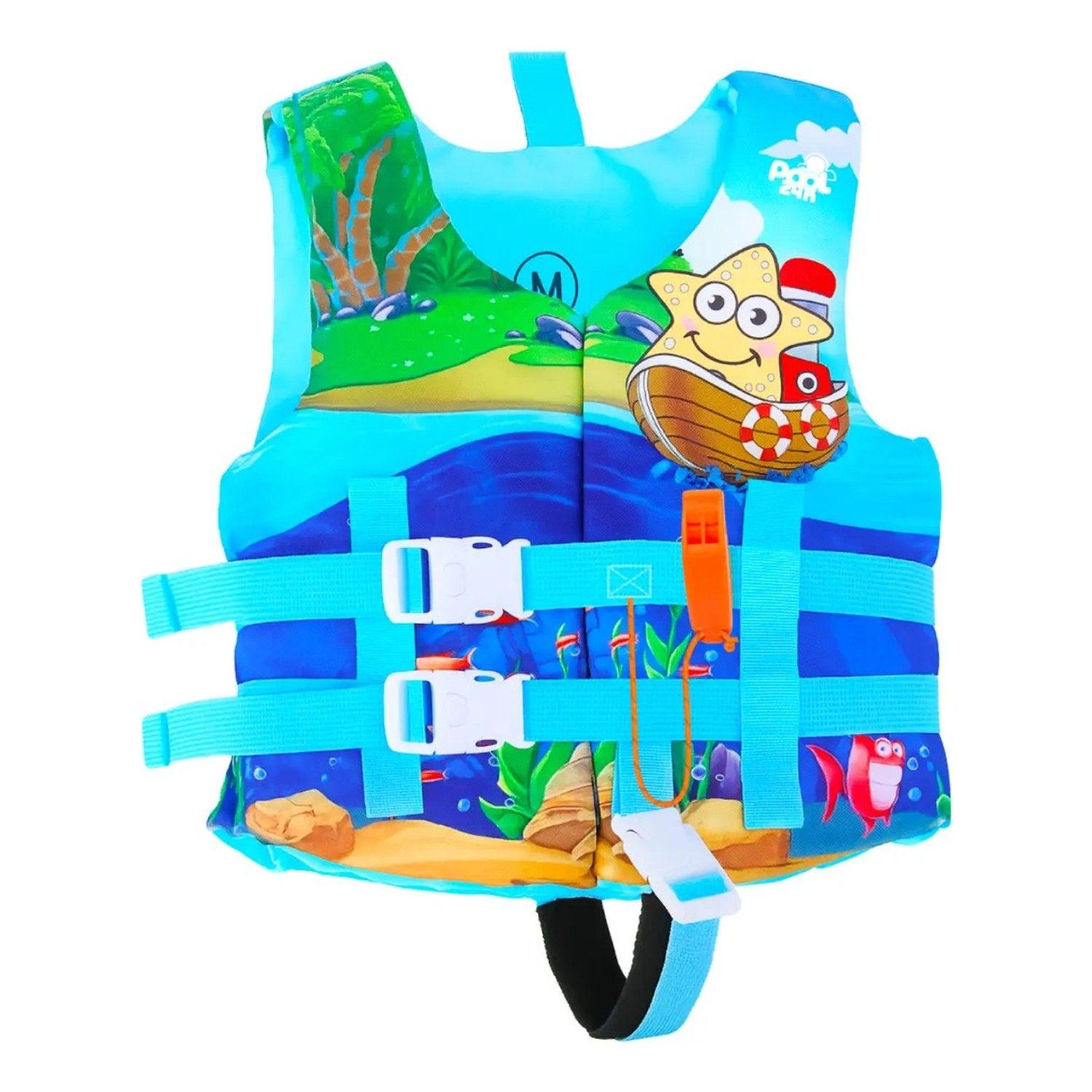 Chaleco Flotador Niños Estrella Natación Seguridad Piscina-0