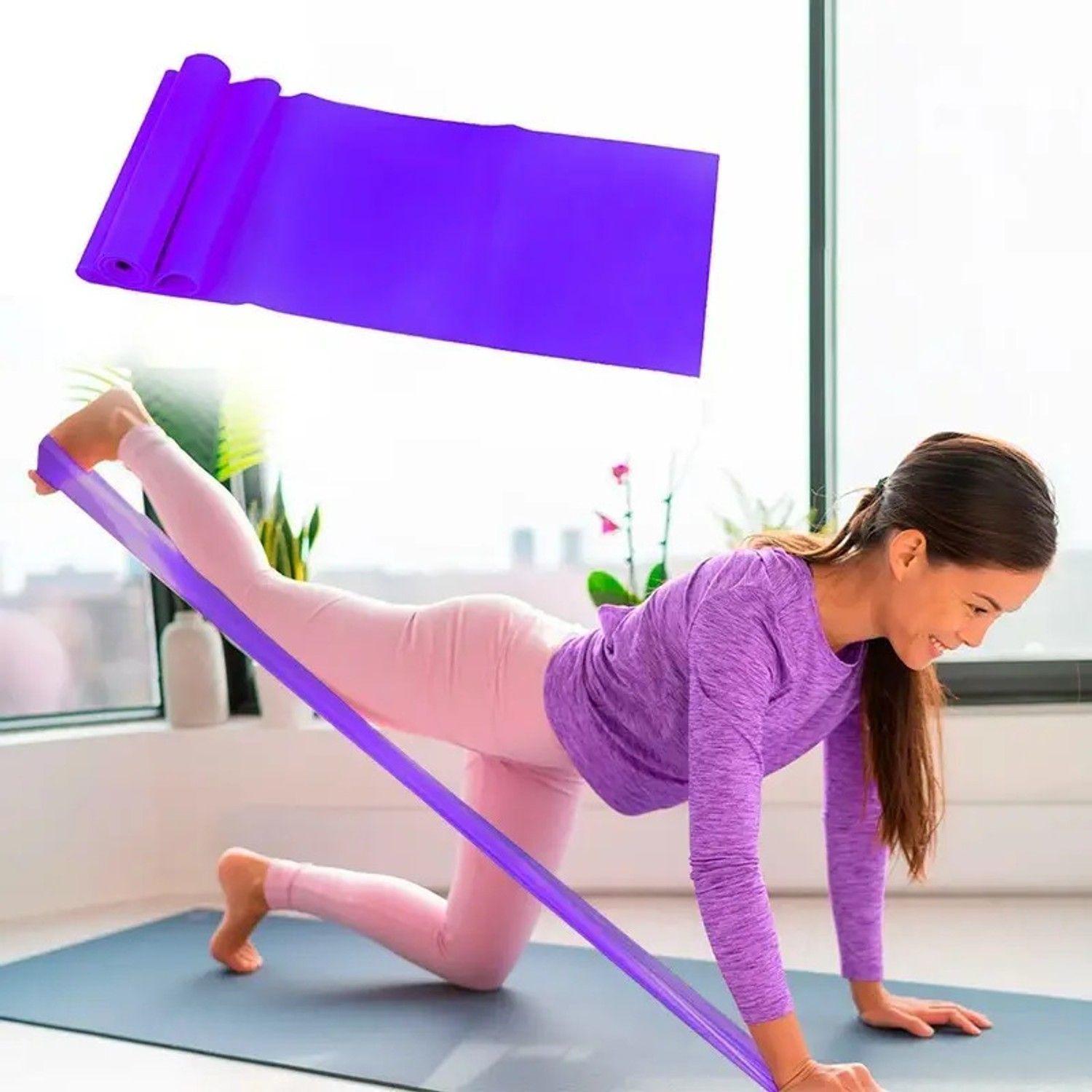 Banda Elástica De Resistencia Para Pilates Yoga -3