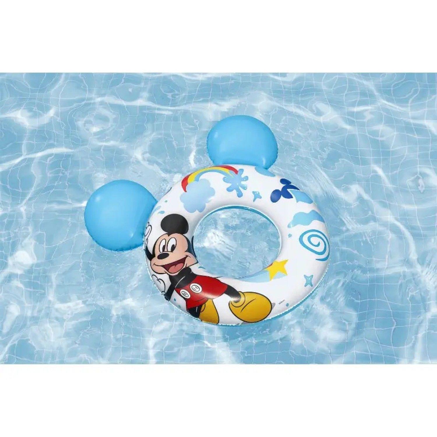 Flotador Aro Inflable Mickey Mouse 76cm Disney Bestway 9102k-2