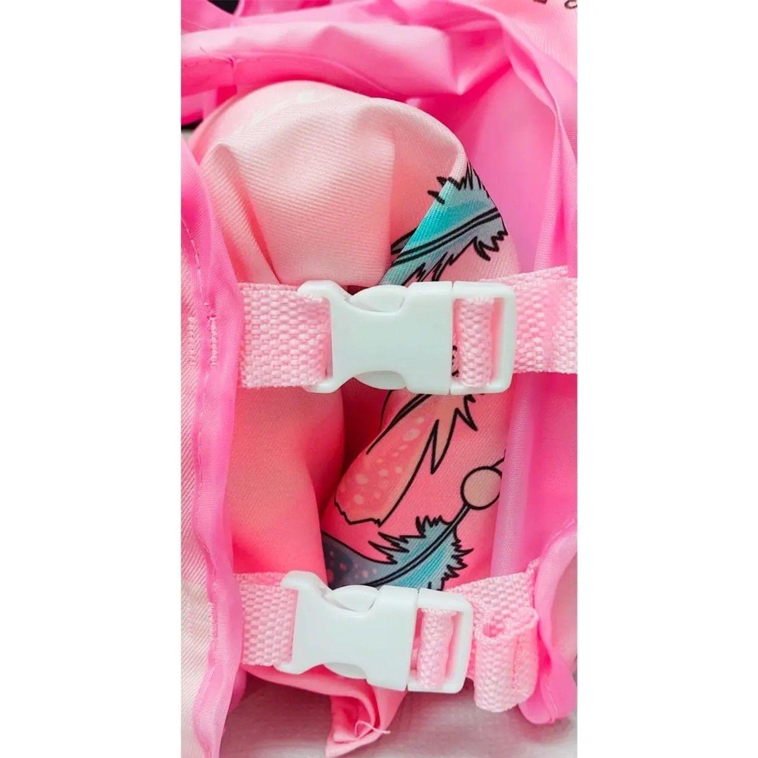 Chaleco Flotador Flamenco Niños 4 A 8 Años Playa Verano-1