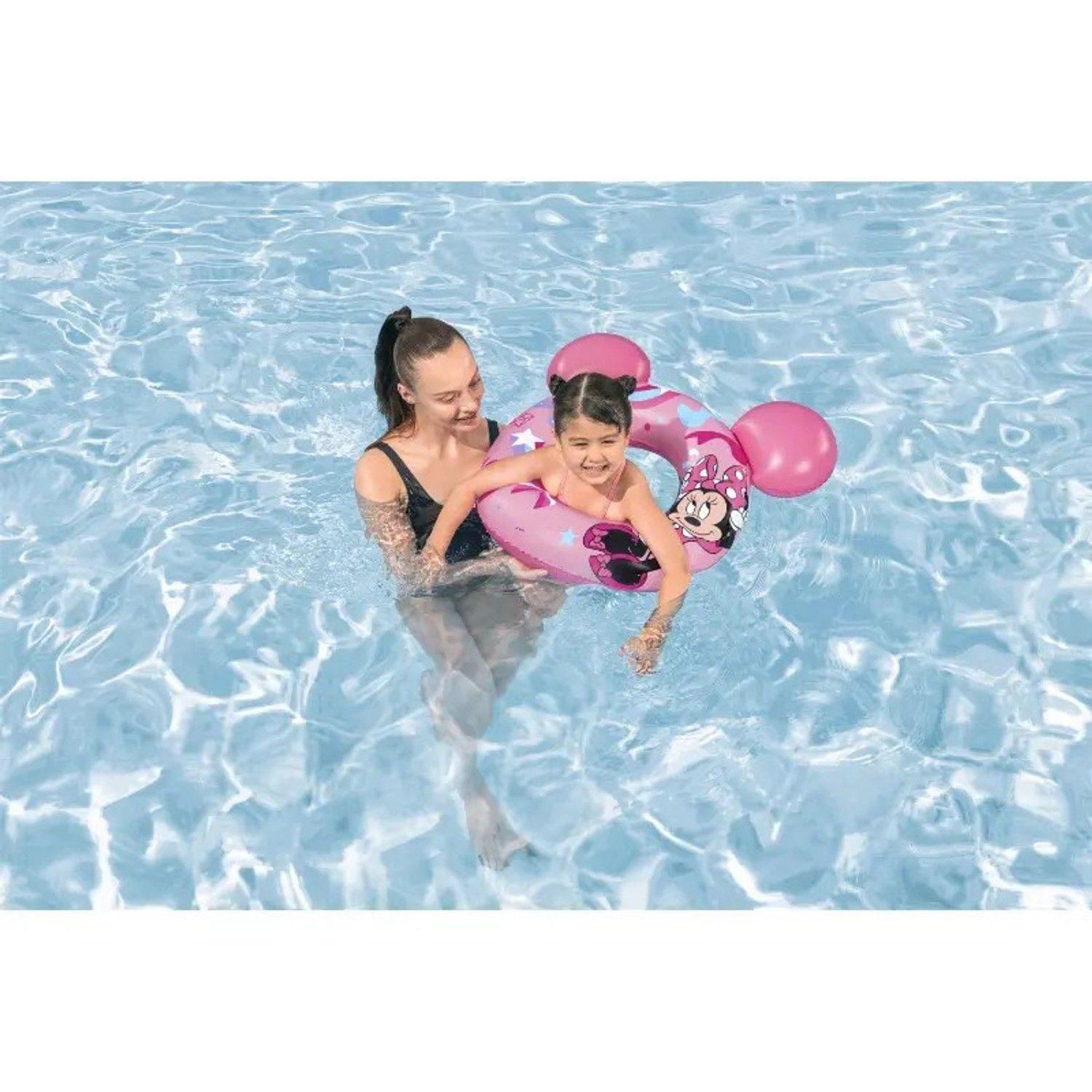 Flotador Aro Inflable Minnie Mouse 76cm Disney Bestway 9102n-3