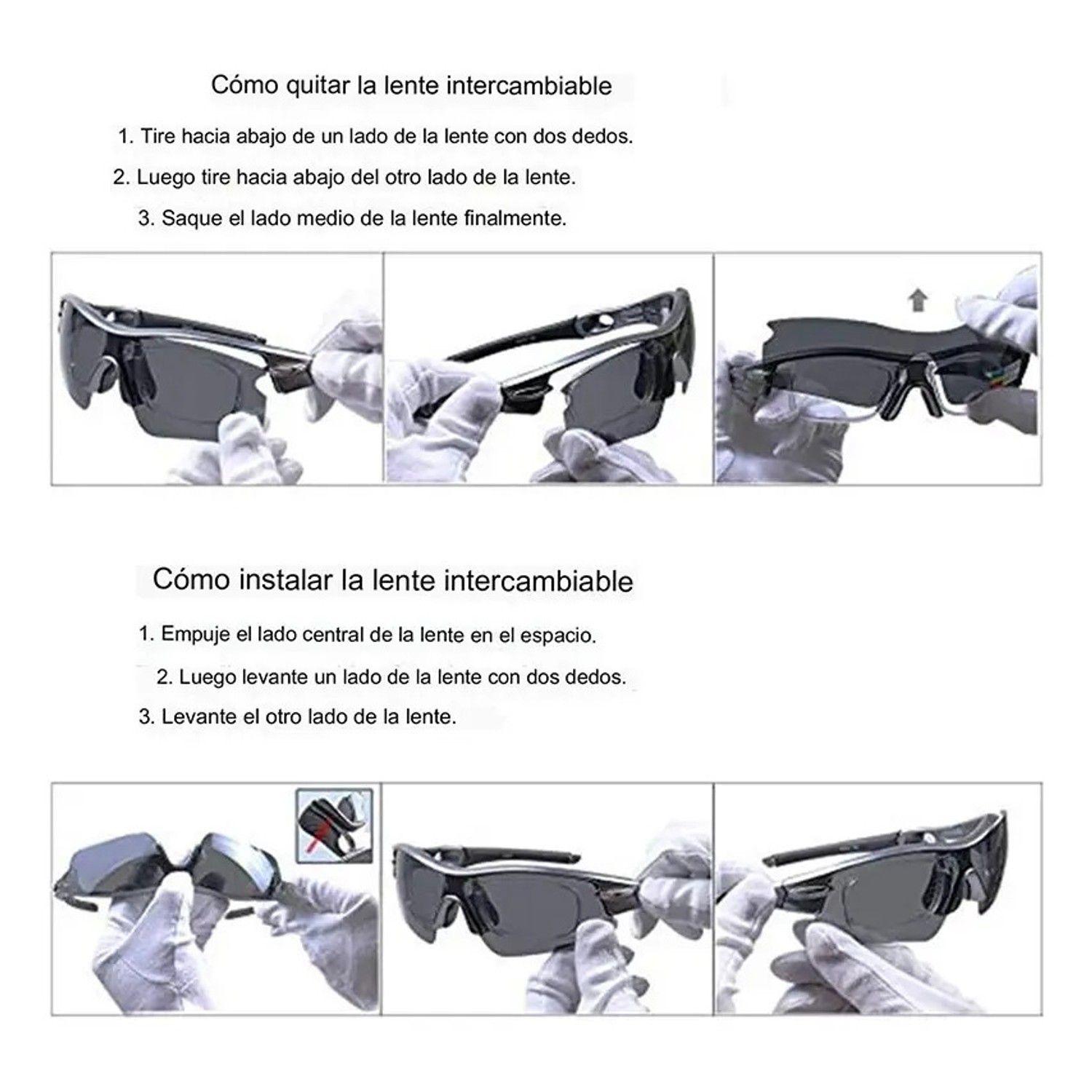Gafas De Ciclismo Con Cristales Reemplazables Para Exterior-2