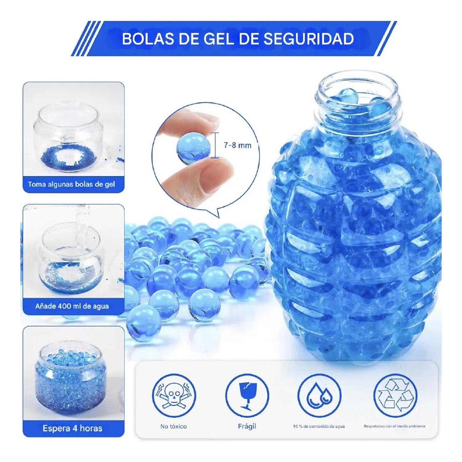 Pistola De Hidrogel Eléctrica M416 Recargable Juguete Niños-3
